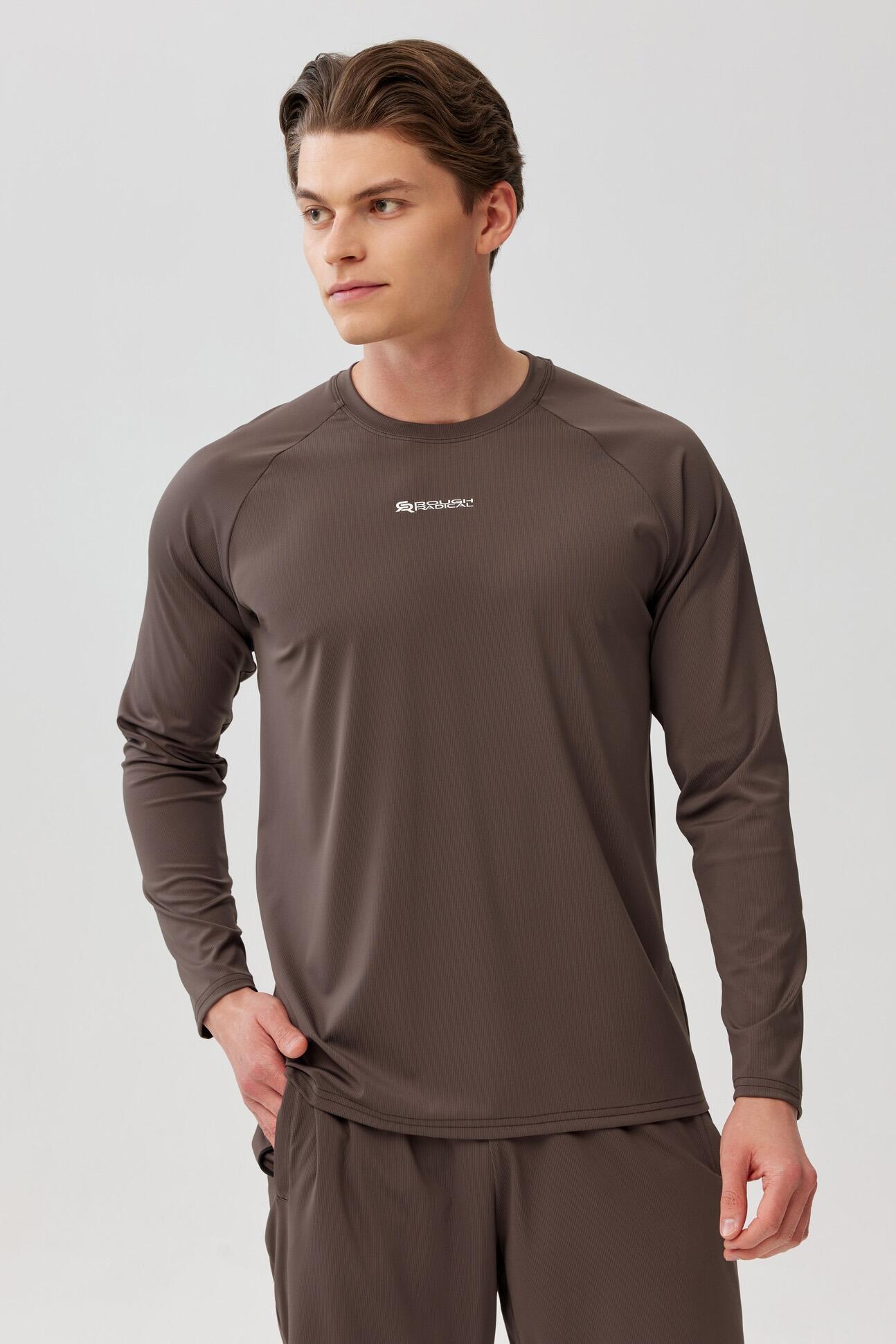 Męska koszulka treningowa szybkoschnąca Rough Radical Proof Tee Ls