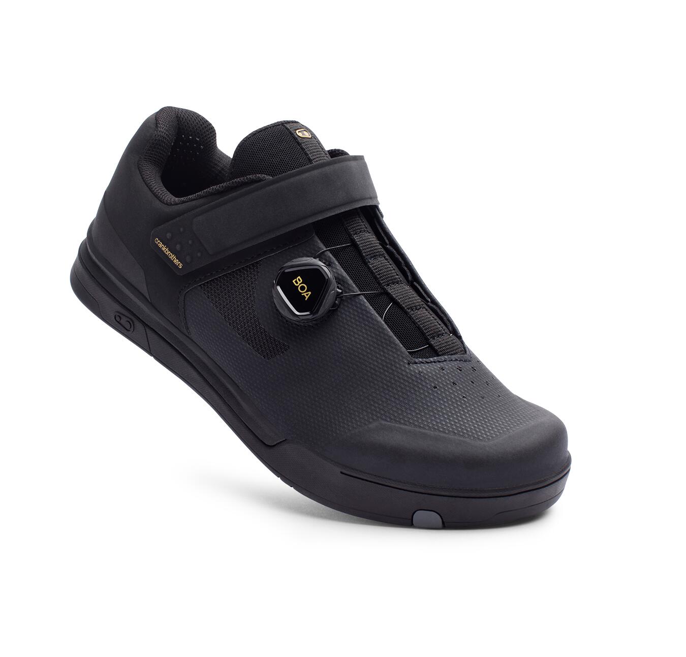 Buty MALLET BOA - czarne/złote / czarna podeszwa