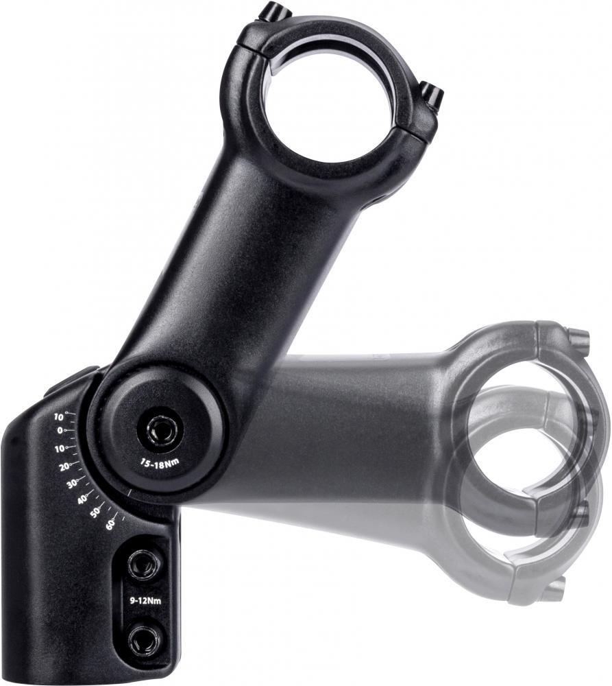 Mostek CONTEC Ueda Hybrid CT regulowany 31,8/1 1/8 110 mm czarny