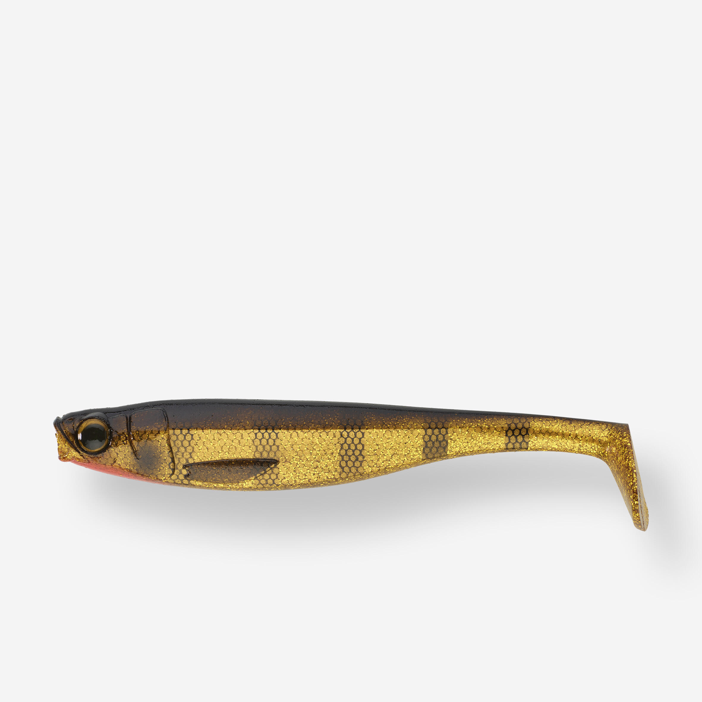 Przynęta miękka Caperlan Rogen Slim shad gold