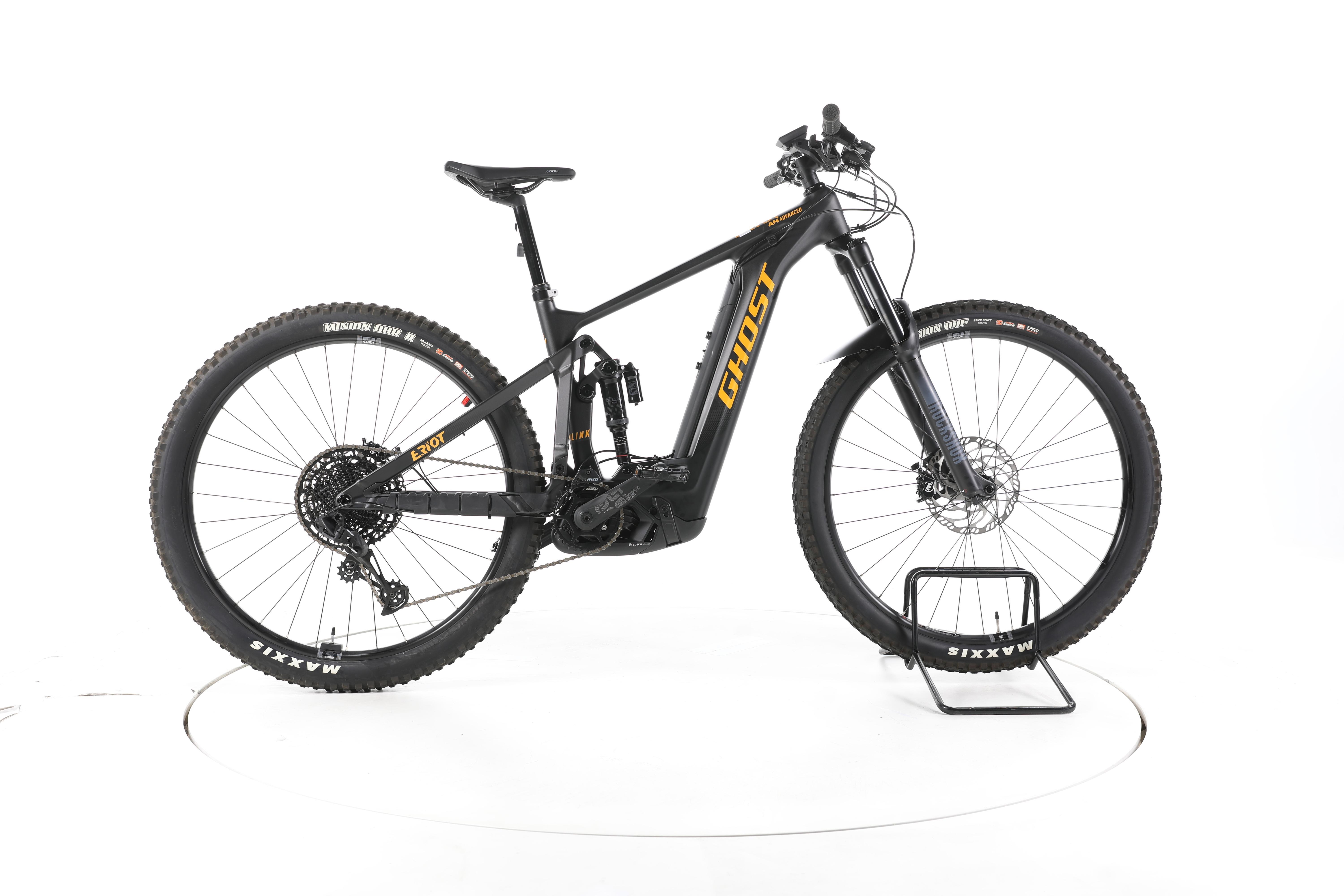 Second Life - Ghost E-Riot AM CF Advanced E-Bike Carbon - Bardzo dobry stan