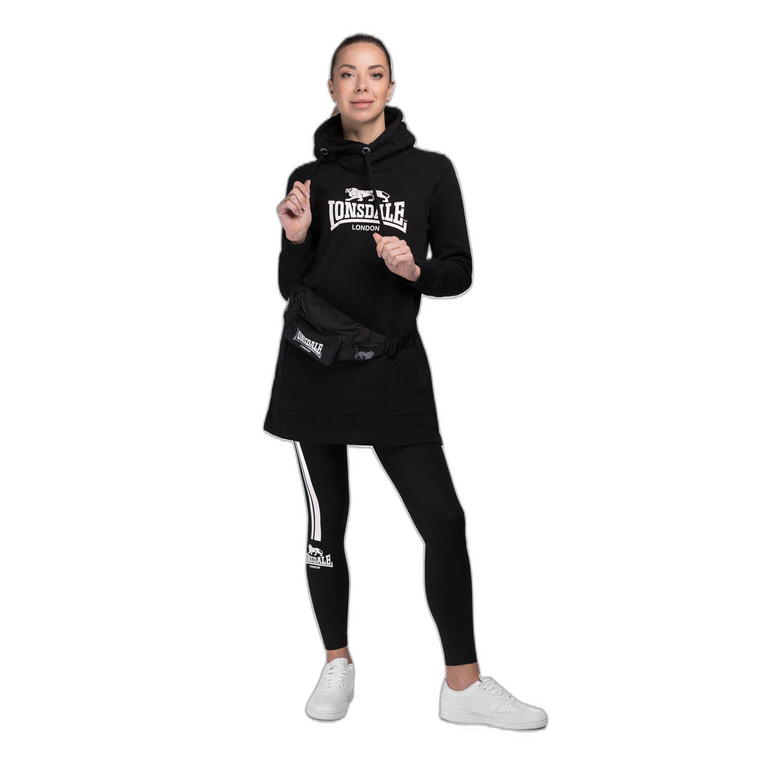 Bluza damska z kapturem Lonsdale Pitlessie