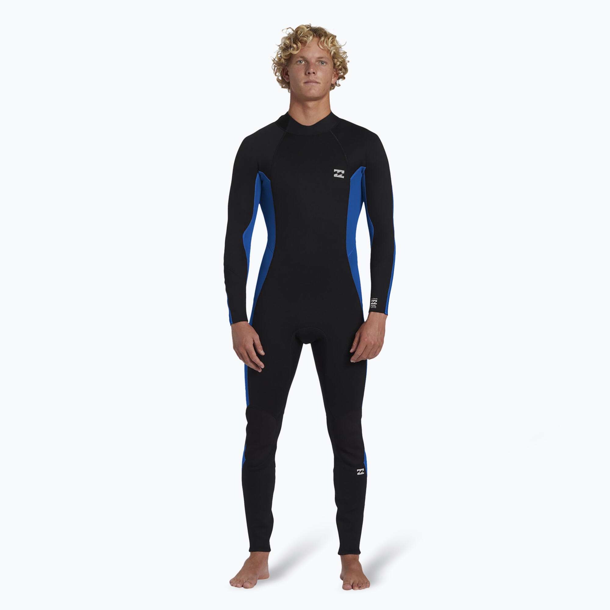 Pianka do pływania męska Billabong 3/2 mm Foil Back Zip mid blue