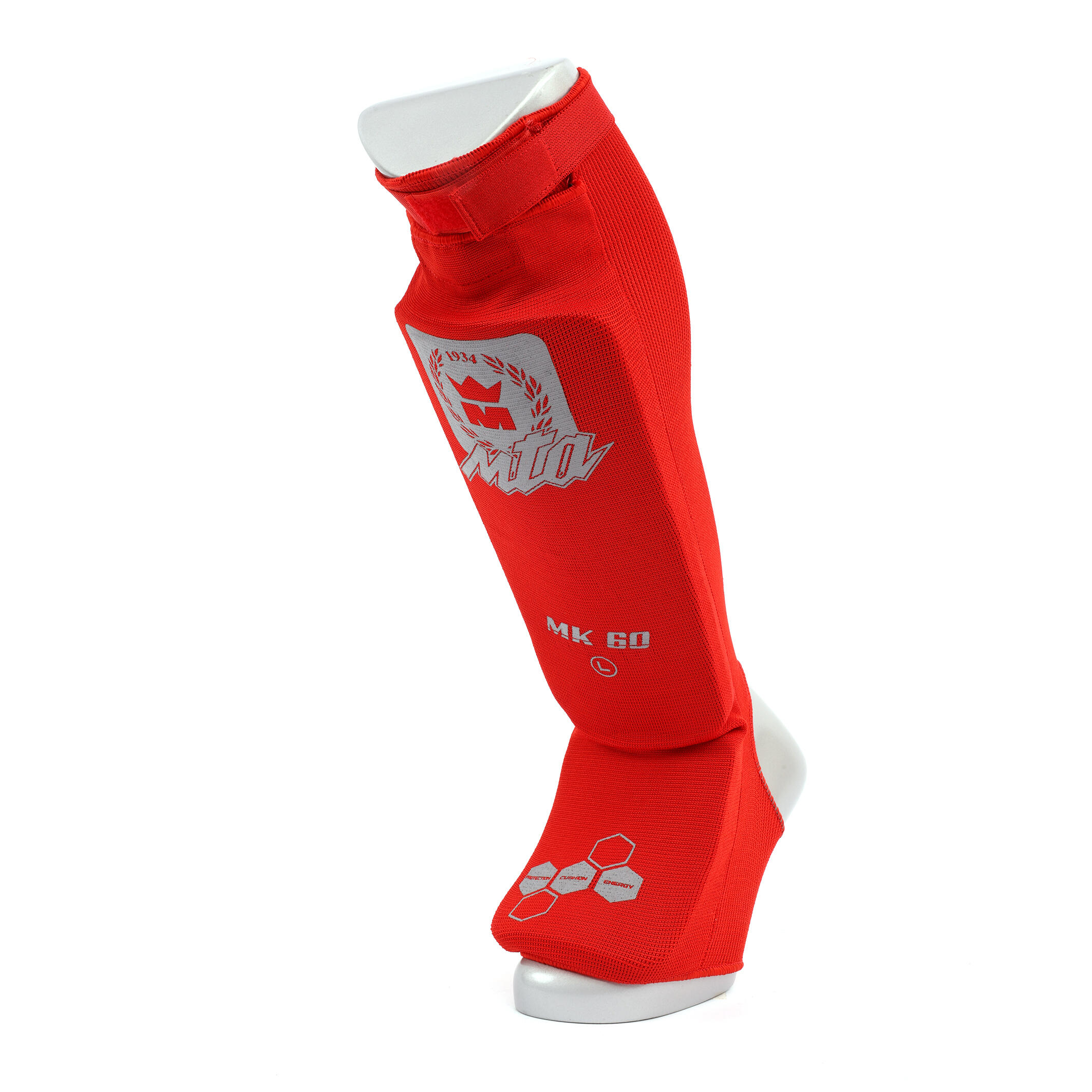 Bawełniane ochraniacze goleni/nóg do kickboxingu/fullcontact Montana MK 60