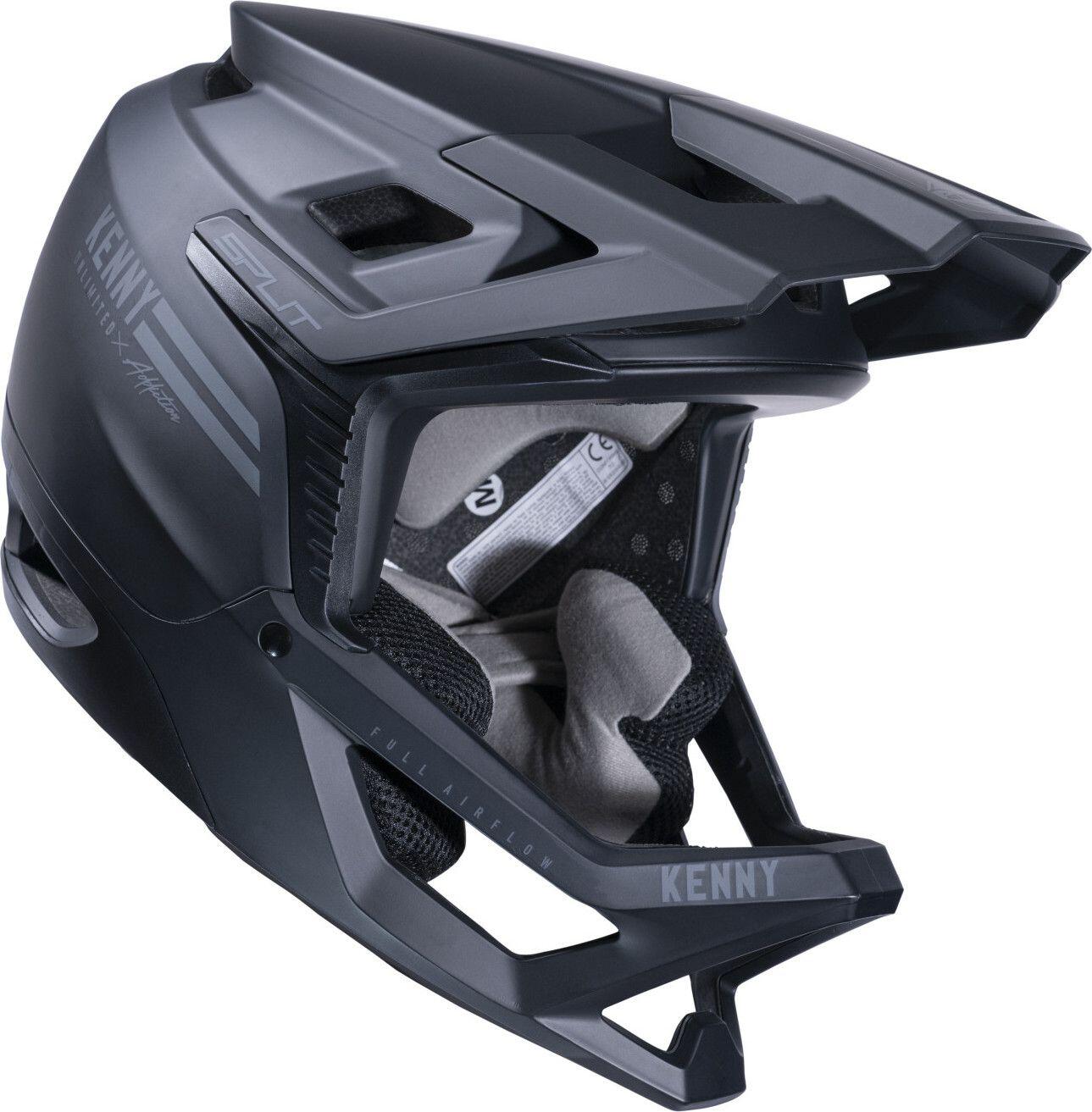 Pełnotwarzowy kask rowerowy Kenny Split