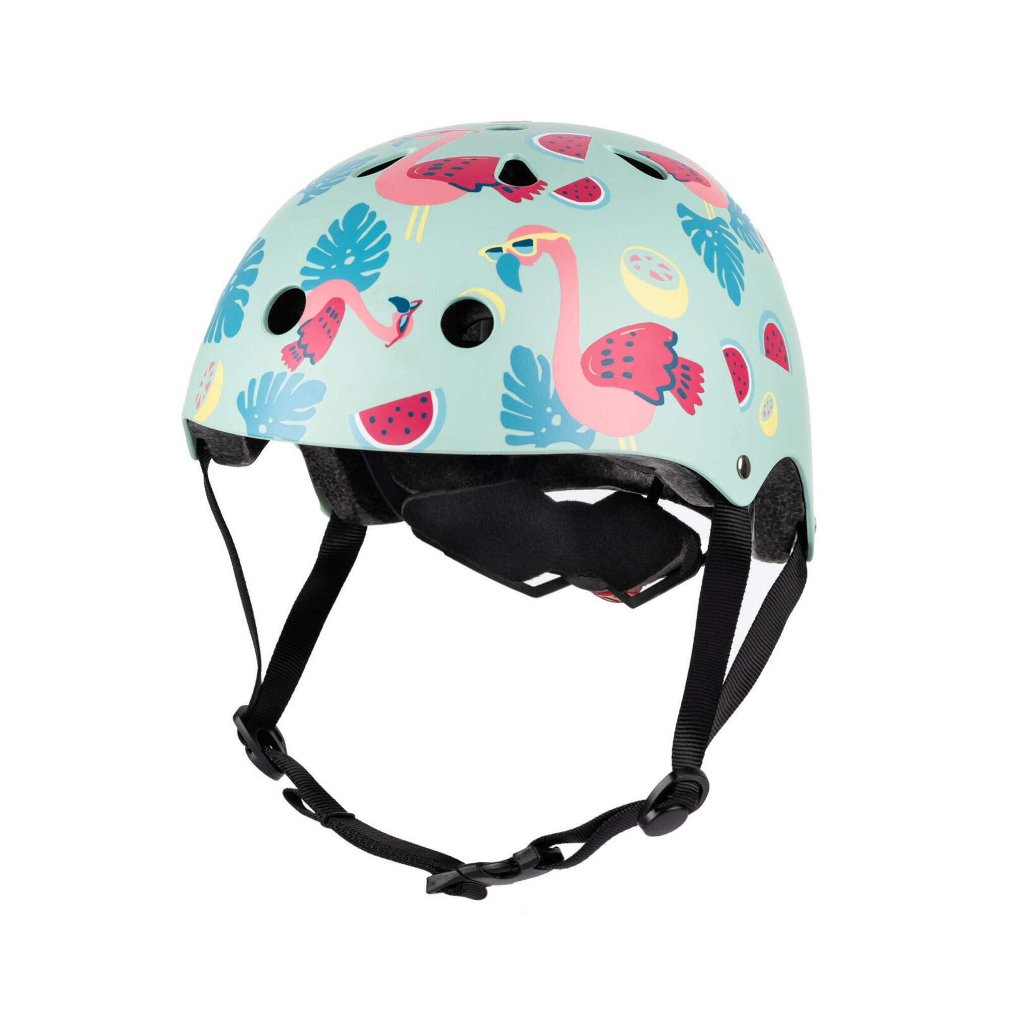 Kask rowerowy dla dzieci Hornit Lids Flamingo