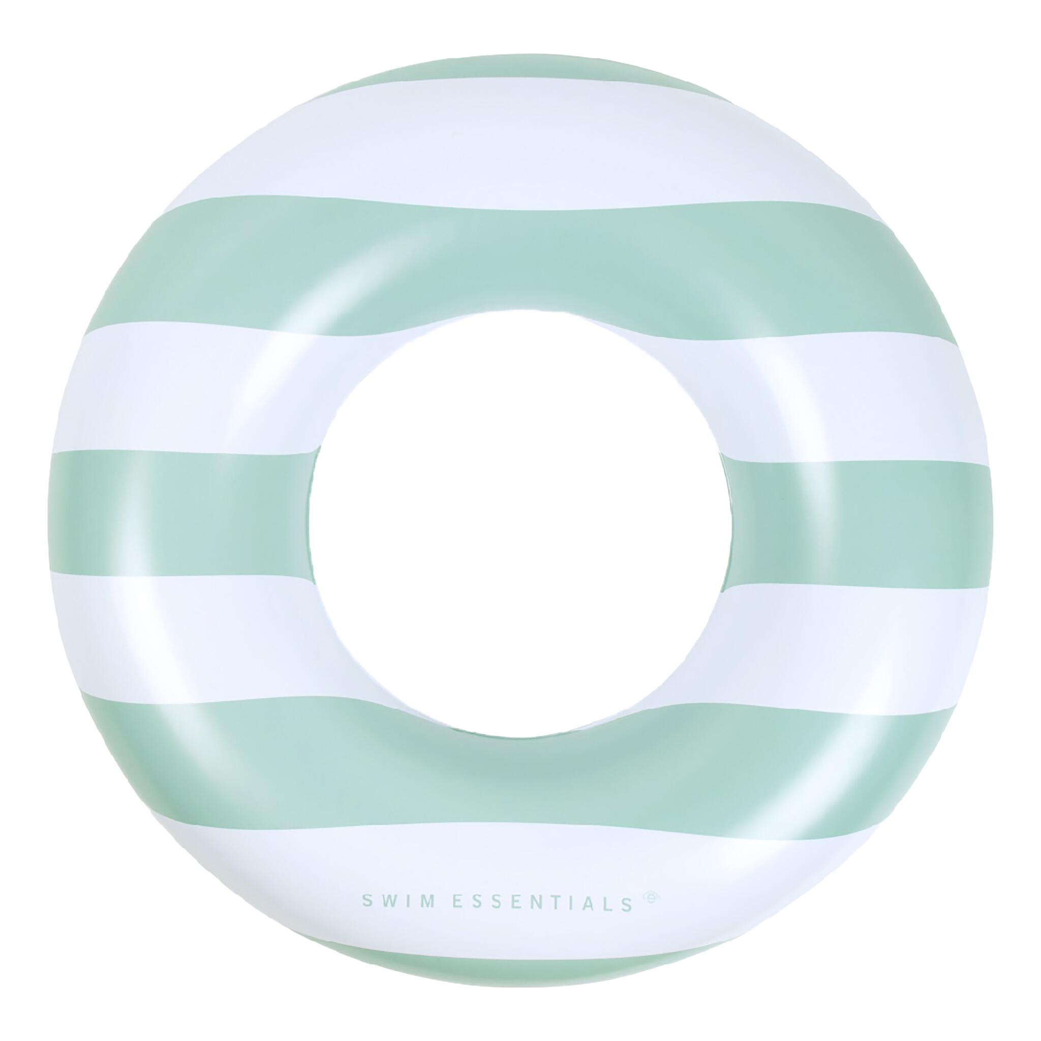 Swim Essentials Swim Ring - Green/white - Essence - Ø 90 Cm