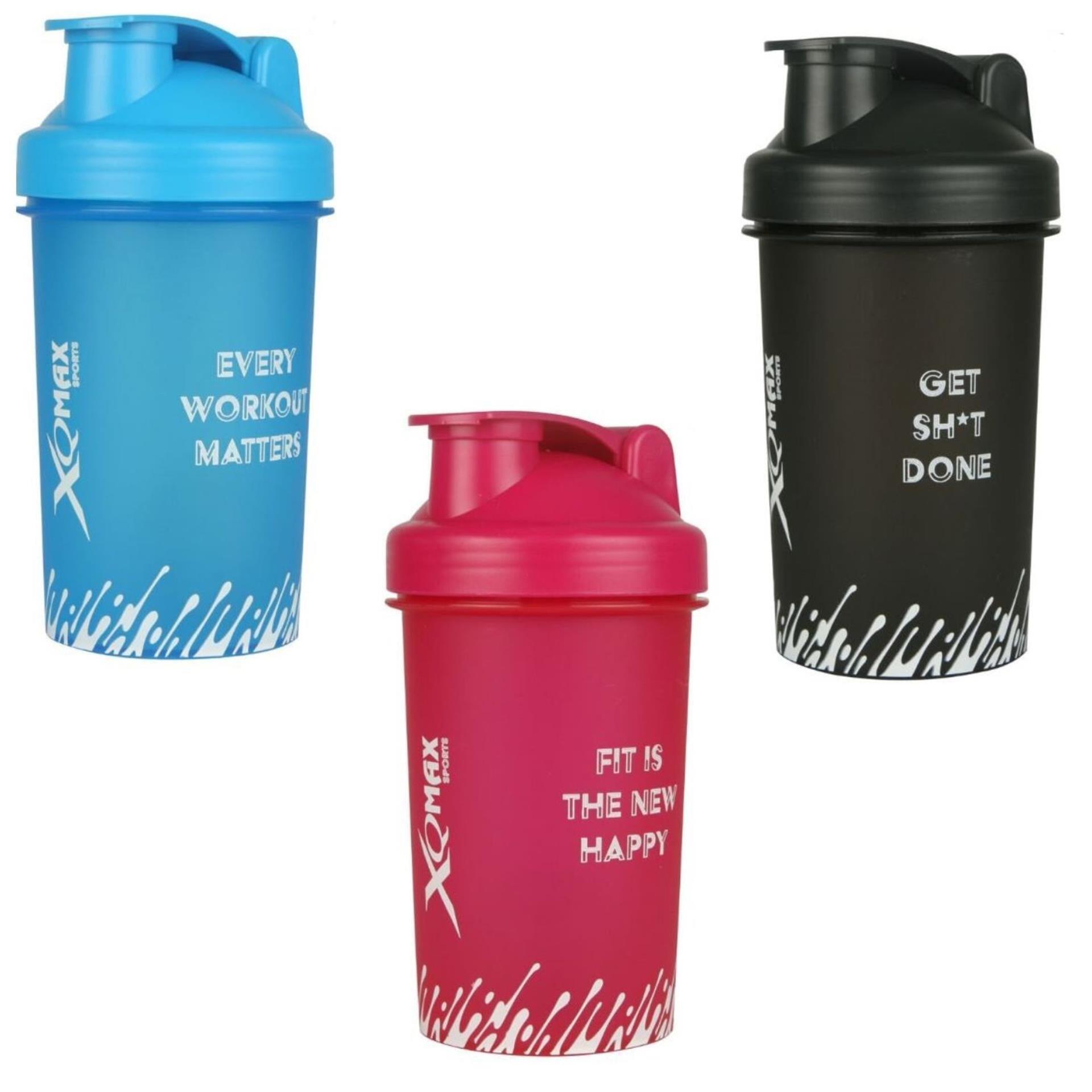 XQMax bidon sportowy z shakerem 500 ml