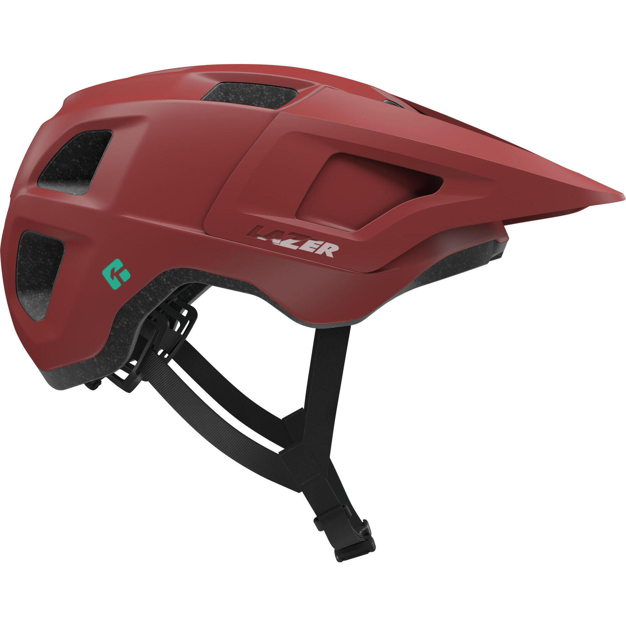 Kask rowerowy Lupo KinetiCore matowy bordowy