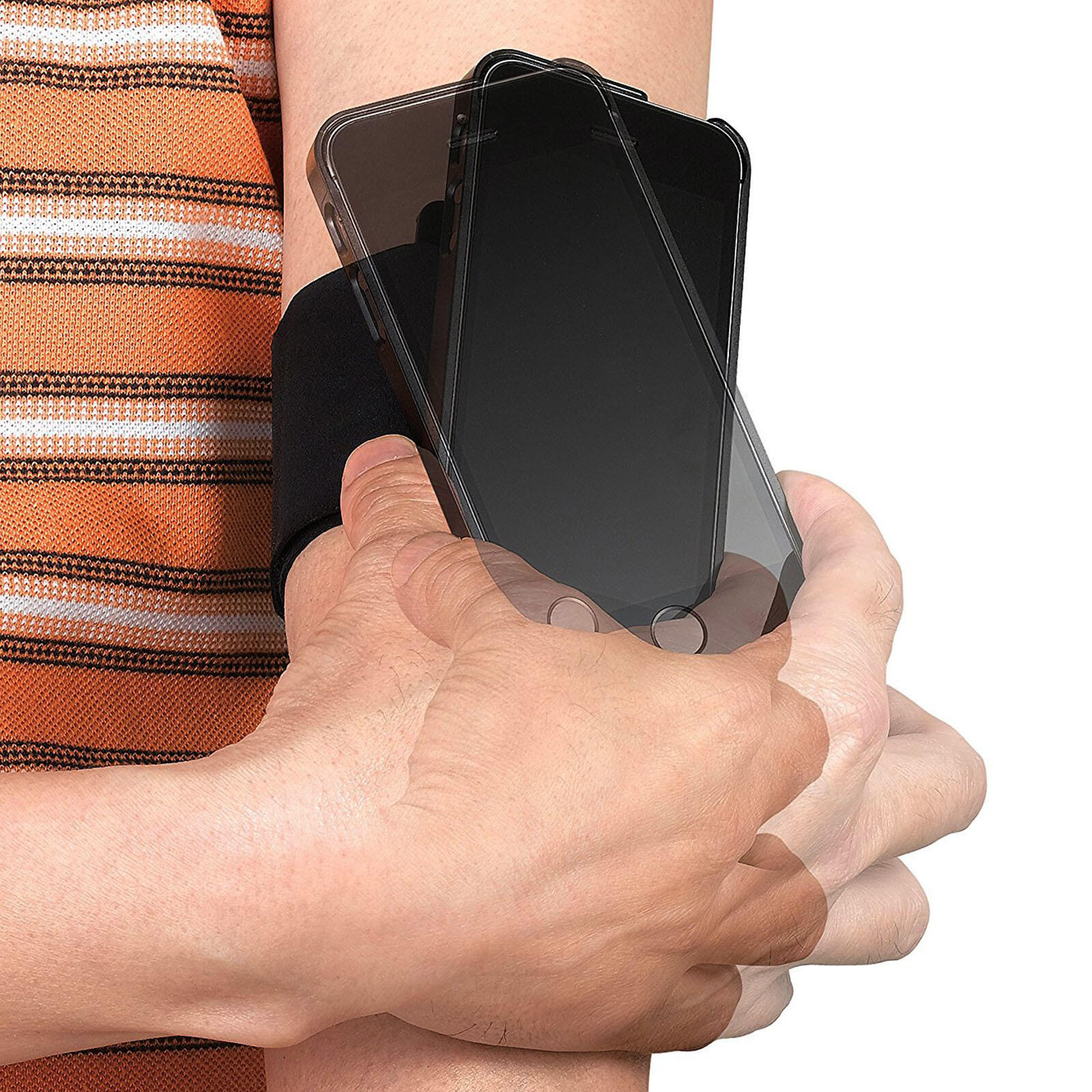 Neoprenowa opaska na rękę Tigra mountcase fit-clic