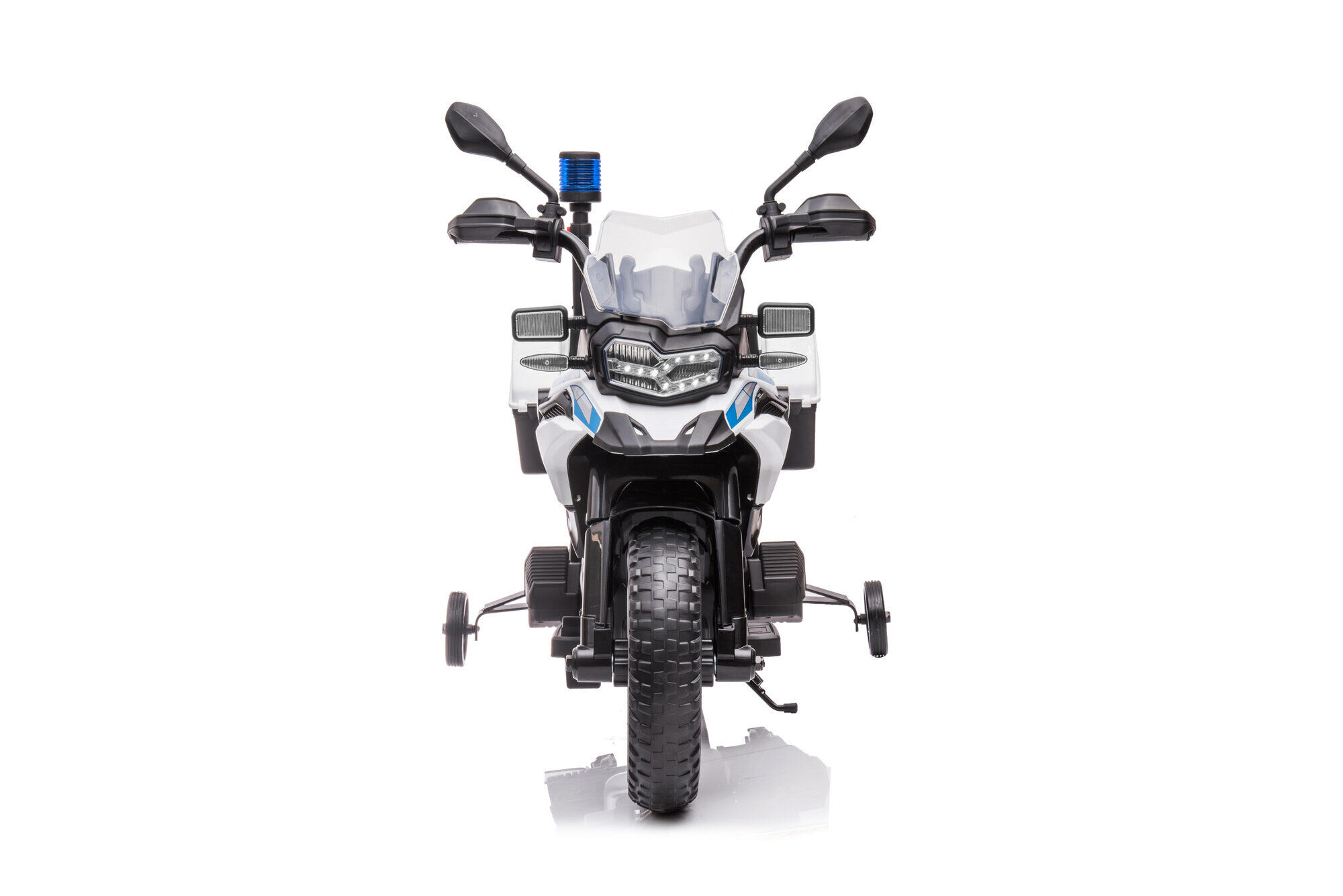 Dziecięcy motocykl policyjny BMW F850 GS - rower elektryczny (3-8 lat)
