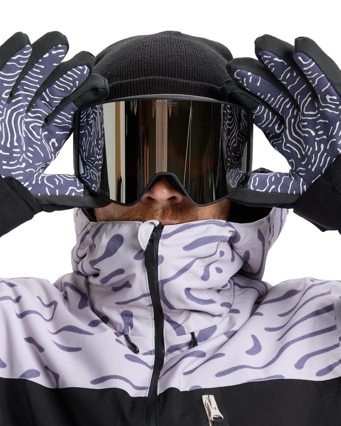 Gogle snowboardowe dla Mężczyzn STORM MG Czarny