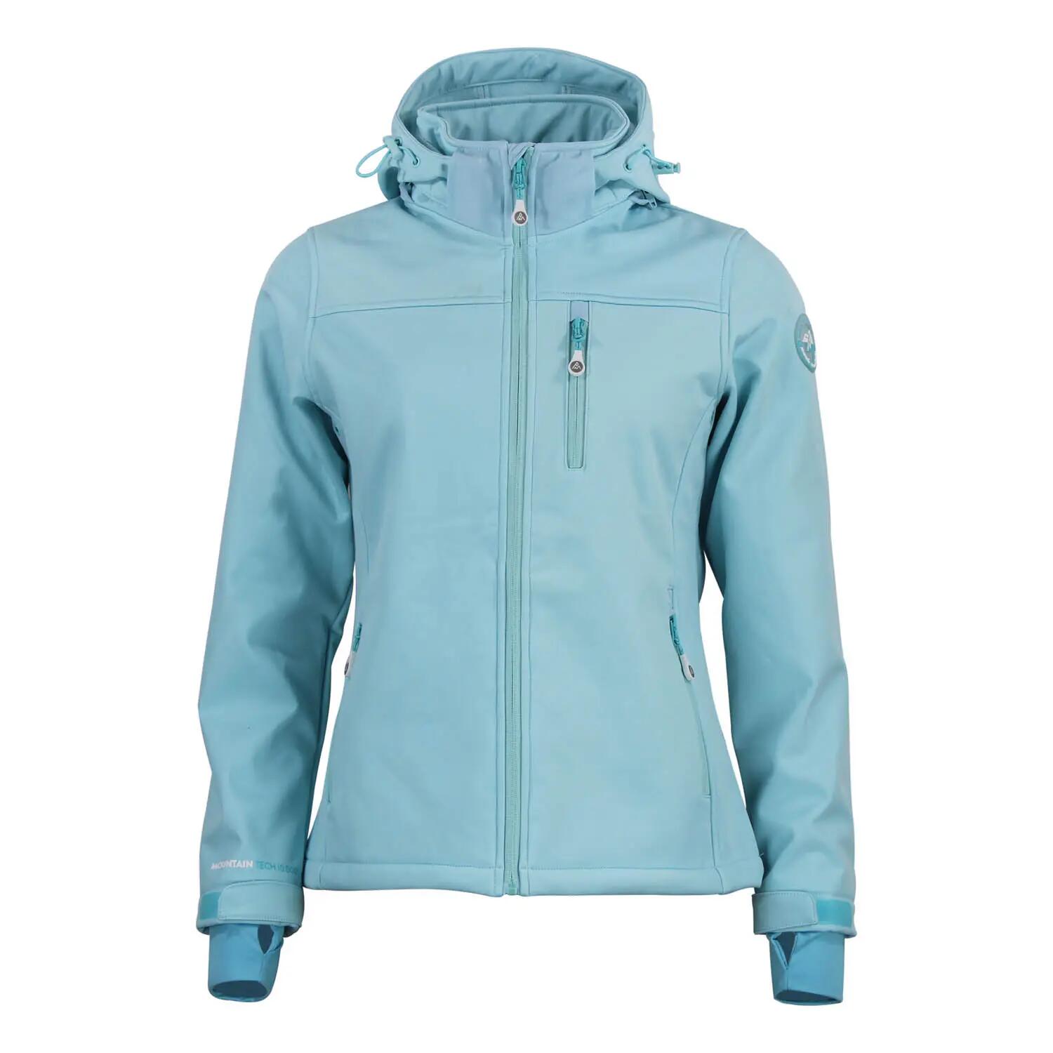 Kurtka damska softshell z kapturem Peak Mountain Aclaude