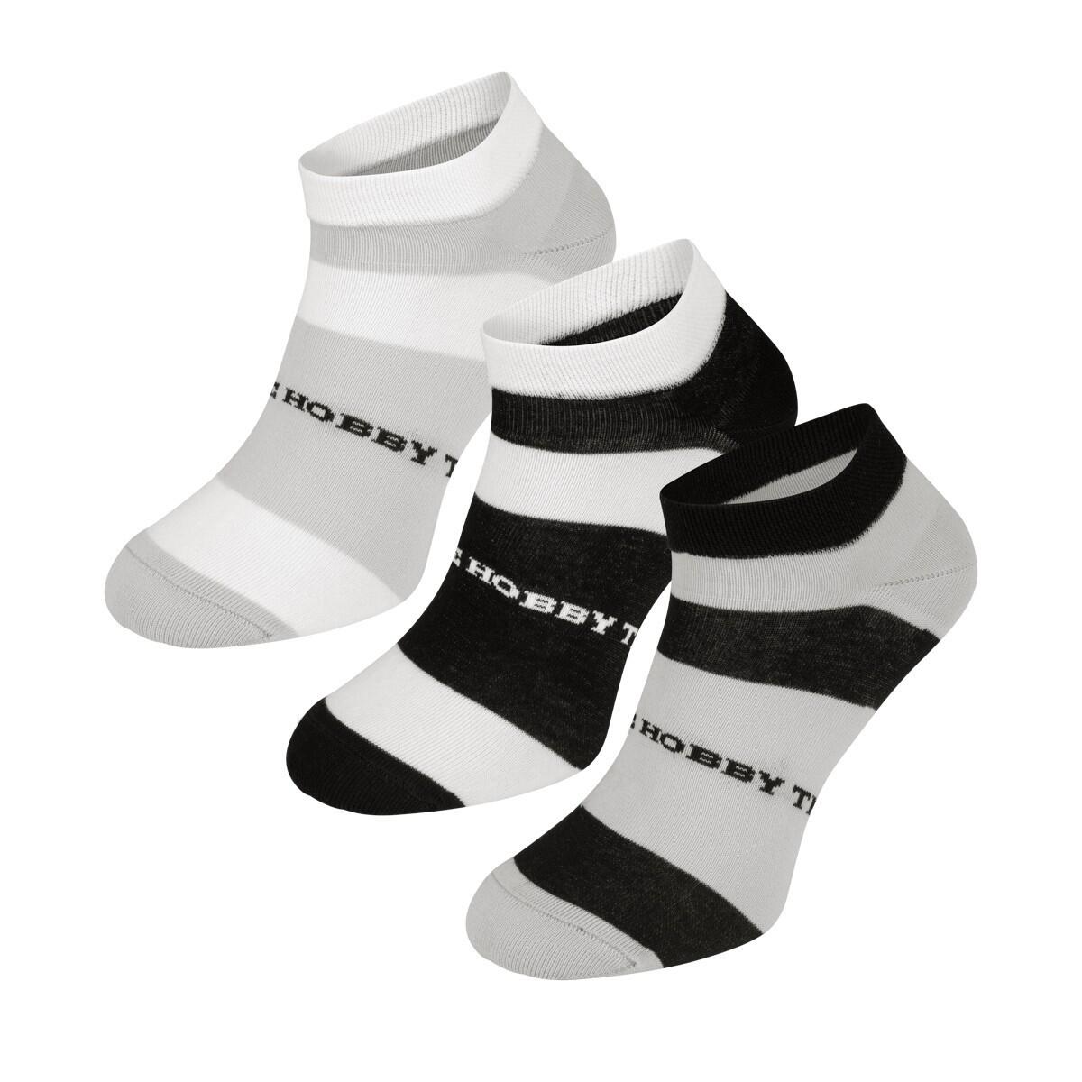Skarpetki Sportowe Męskie krótkie – zestaw 3 par EXTREME HOBBY STRIPES