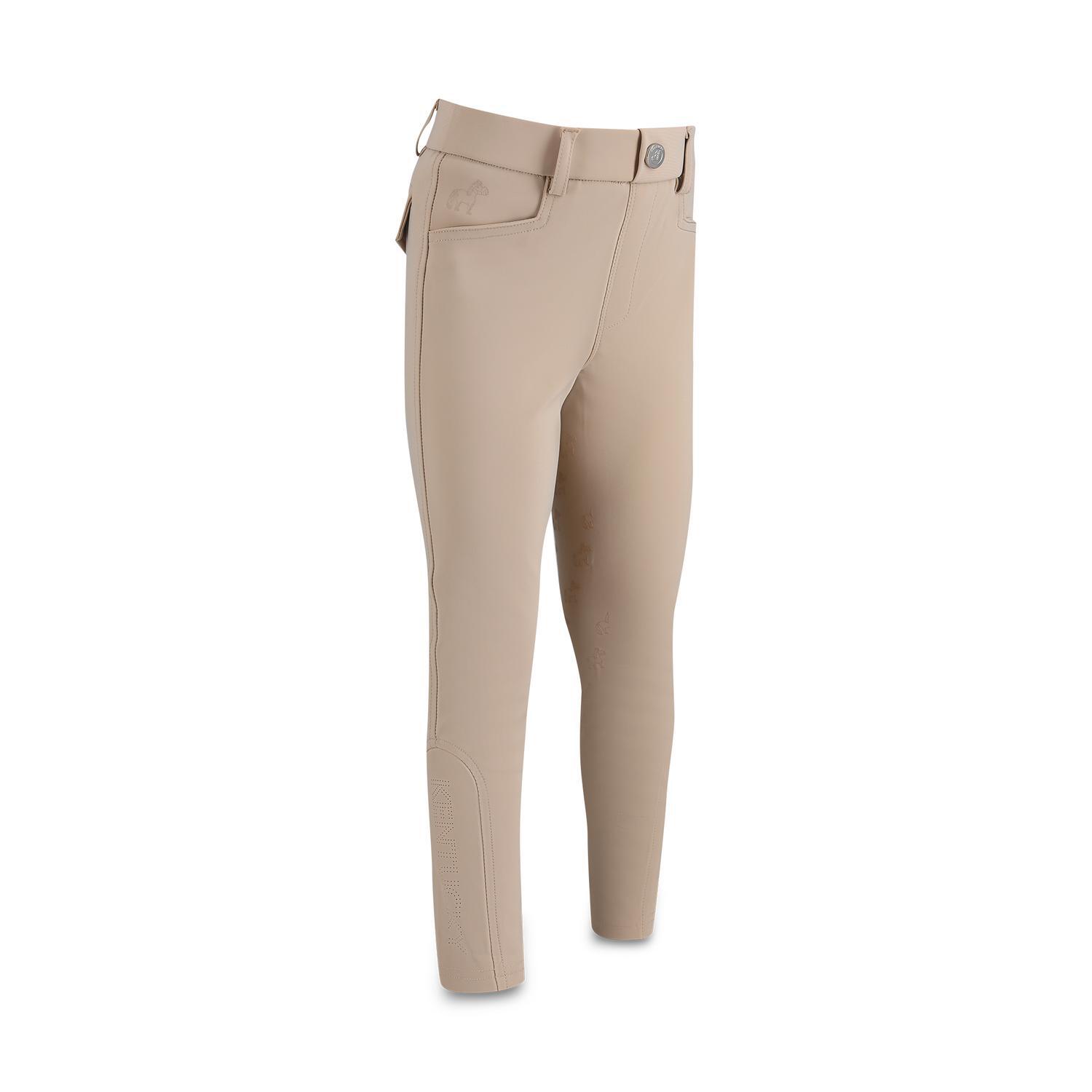 Dziecięce legginsy jeździeckie z pełną przyczepnością Kentucky Sammy