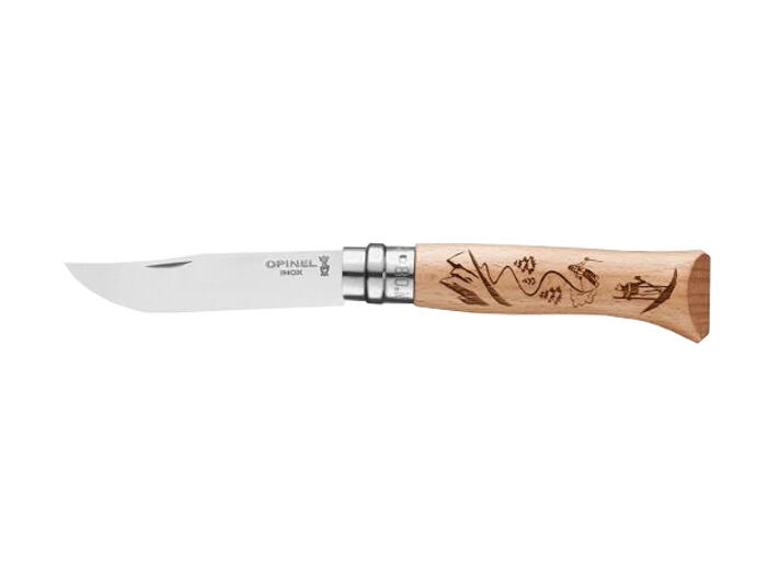 Nóż składany Engraved Sport Ski No. 08