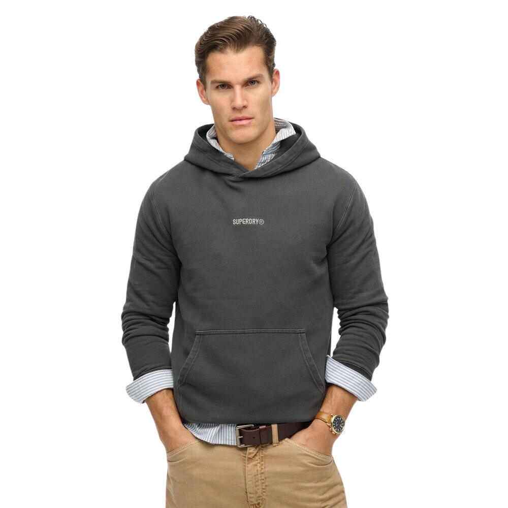 Bluza z kapturem i mikro logo Superdry