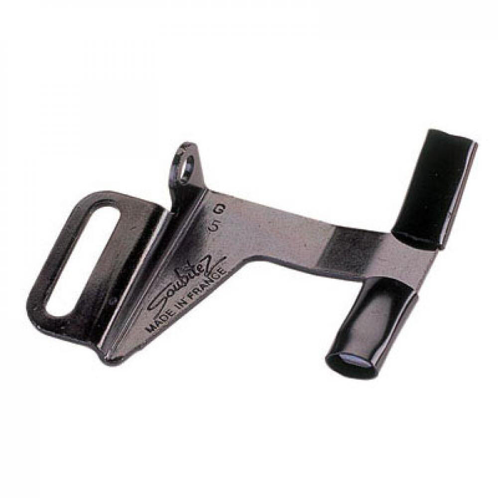 Uchwyt dynamo AXA do cantilever brase-on, lewy, czarny
