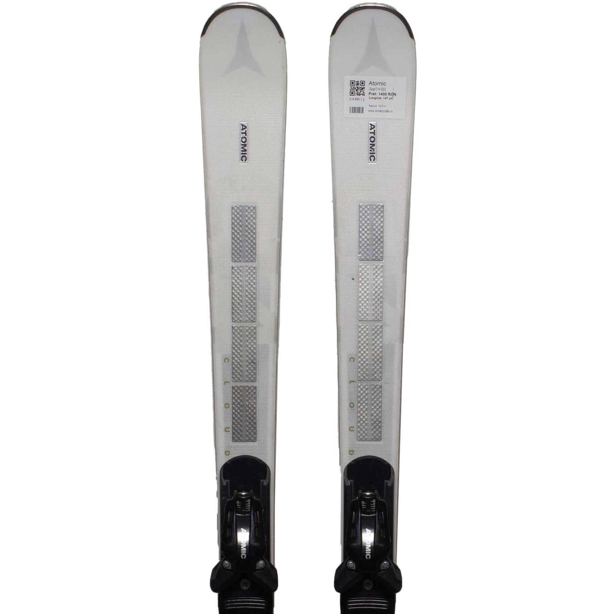 Second Life- Narty ATOMIC Cloud C14 Revoshock 2023 154 cm- Stan bardzo dobry