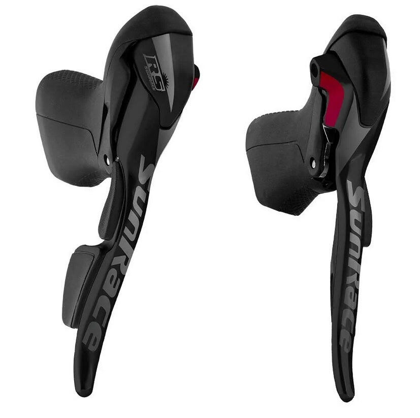 SunRace STI Race Double 2x10 manetki srebrne