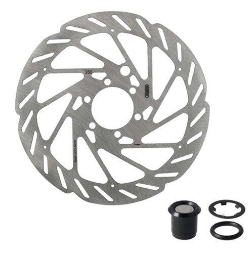 Tarcza hamulcowa Elvedes 160 mm 6-otworów t=1,8 mm z magnesem czujnika