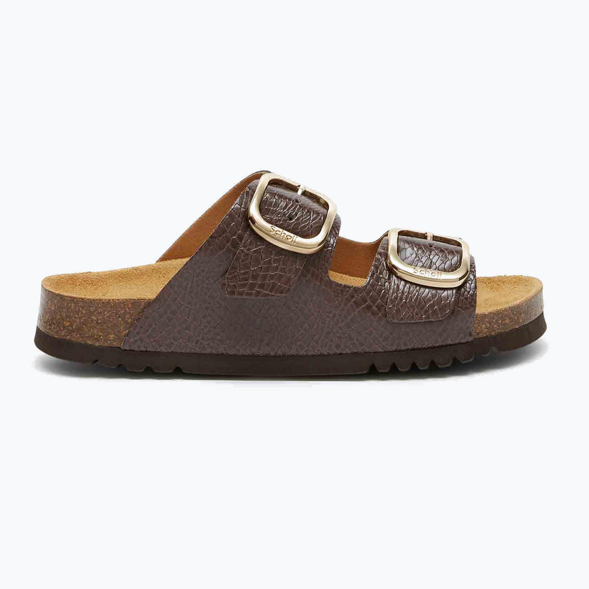 Klapki damskie Scholl Noelle Syntetic Reptile