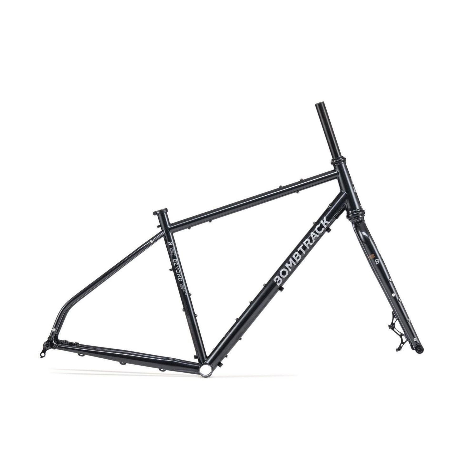 Zestaw widelca Bombtrack Beyond Frame Metallic Black L - 52