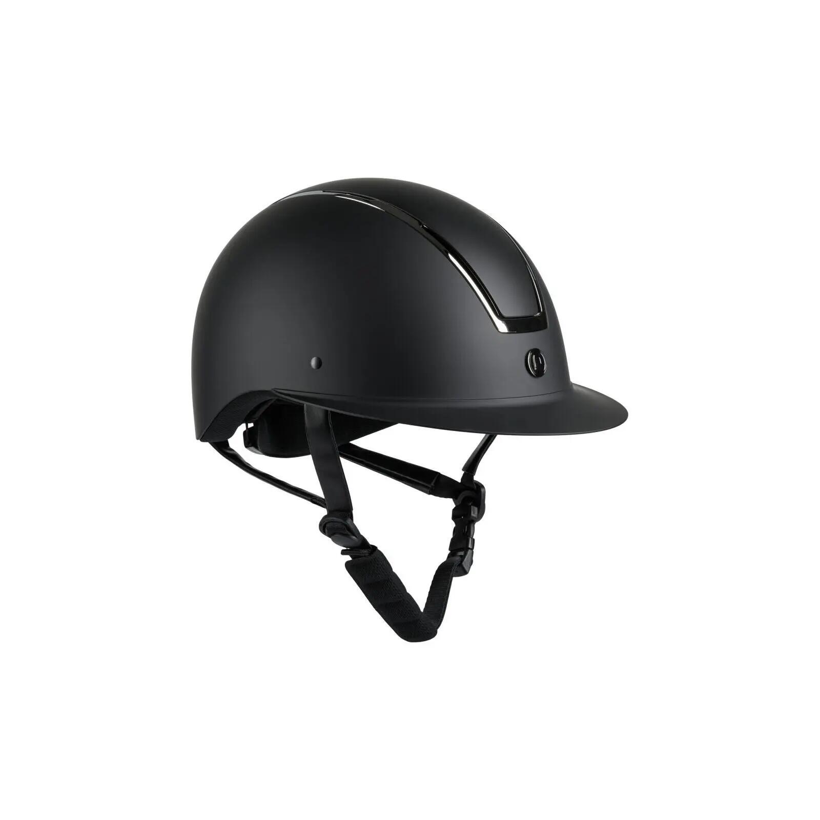 Kask jeździecki z szerokim daszkiem Equipage Kaia