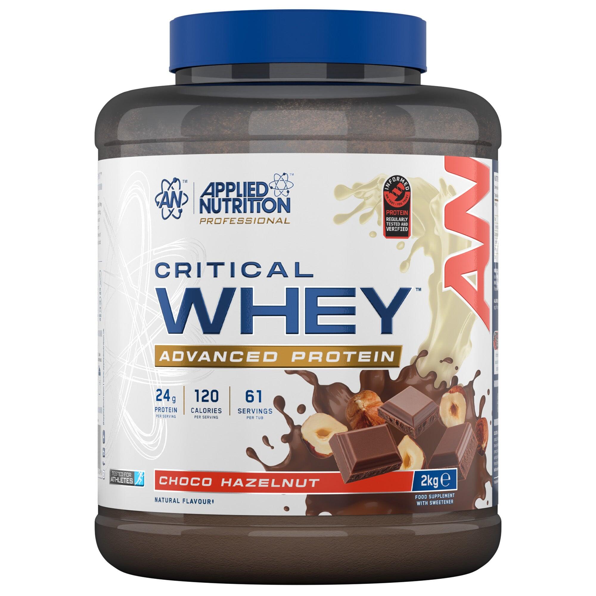 Applied Nutrition Critical Whey (2000g) Choco Bueno / Choco Hazelnut - Białka