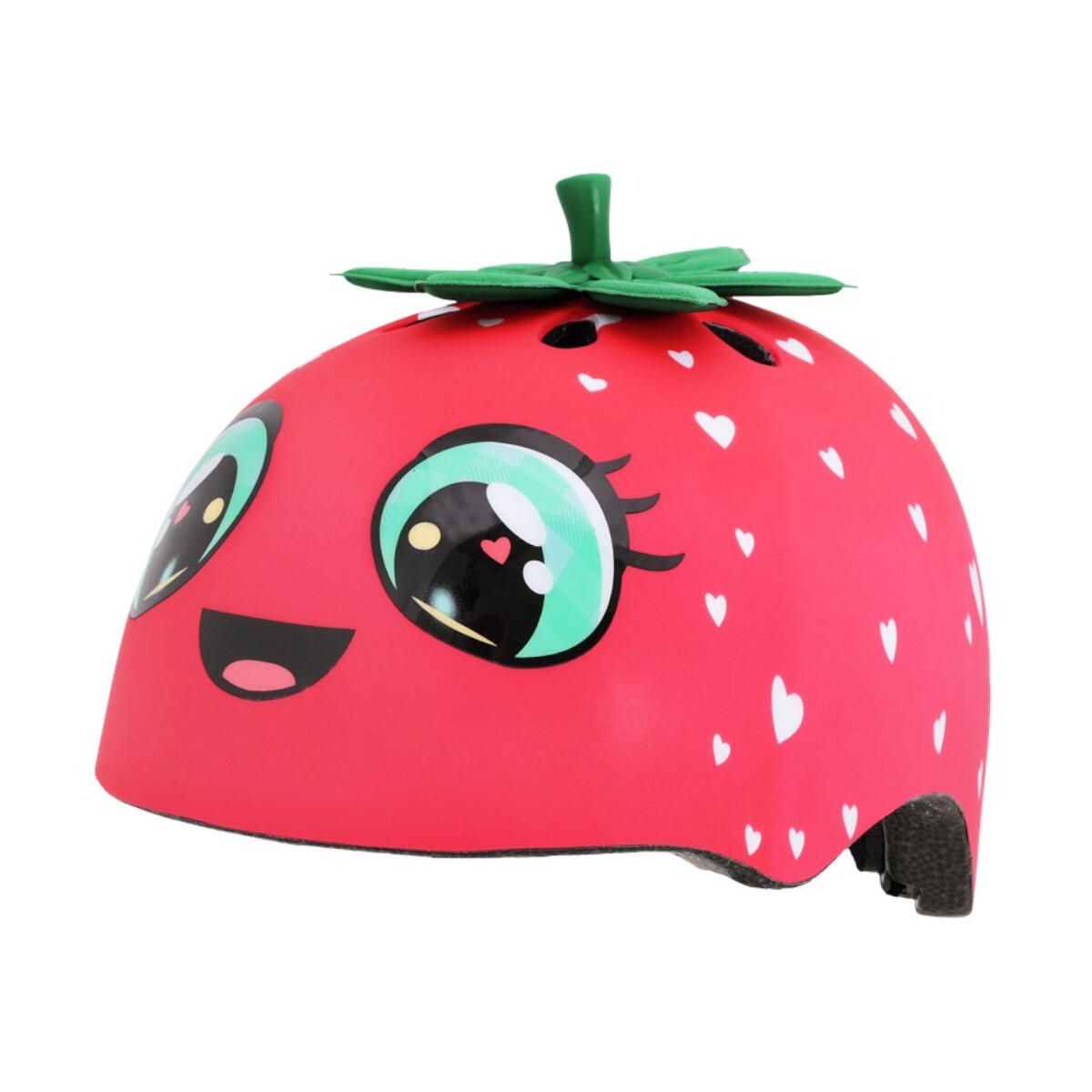 Фото - Захист для активного відпочинку RASKULLZ Kask juniorski C-PREME Strawbaby Czerwony 36 XS