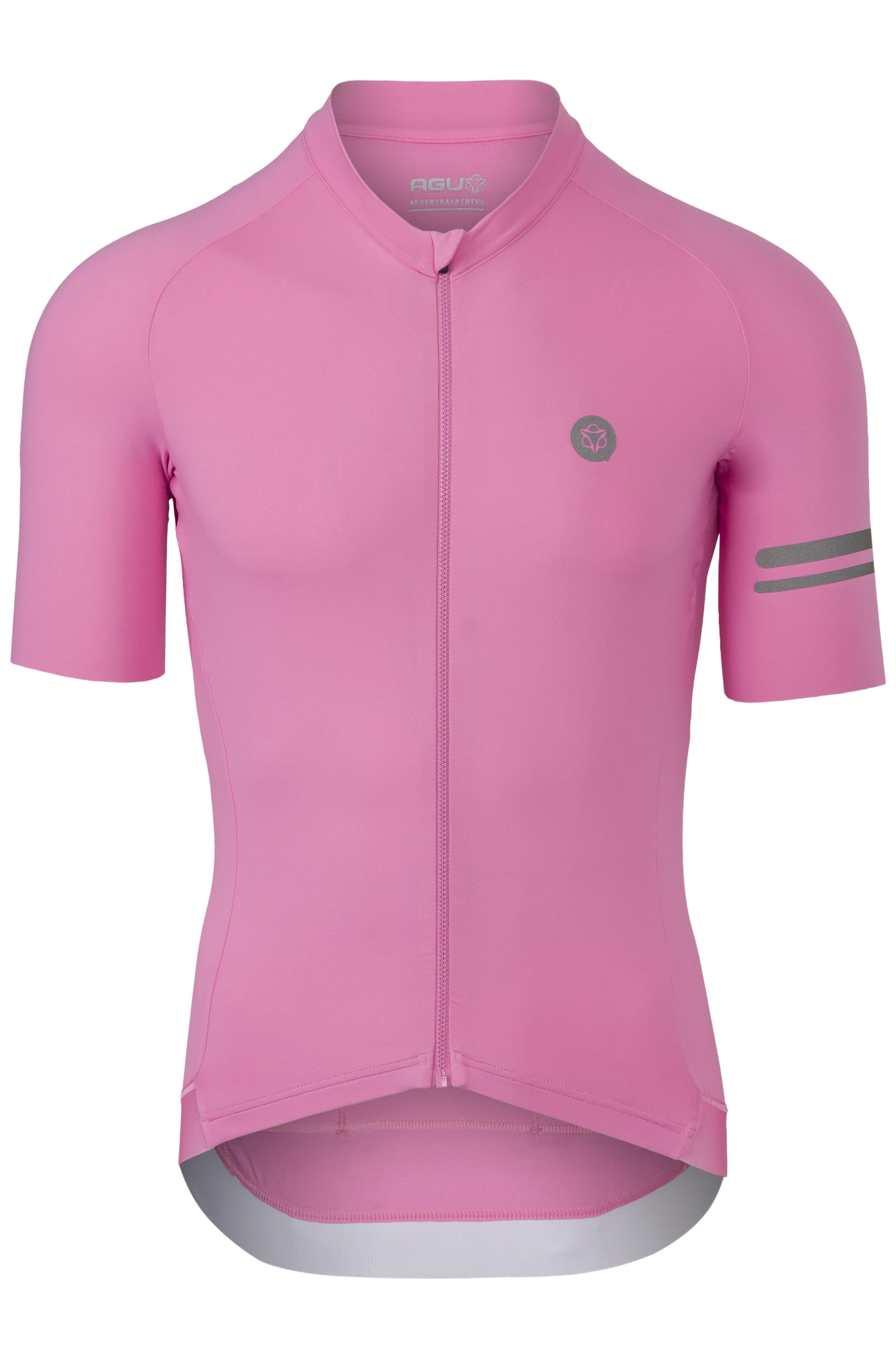 Solid Jersey SS Performance Men Kawaii Pink