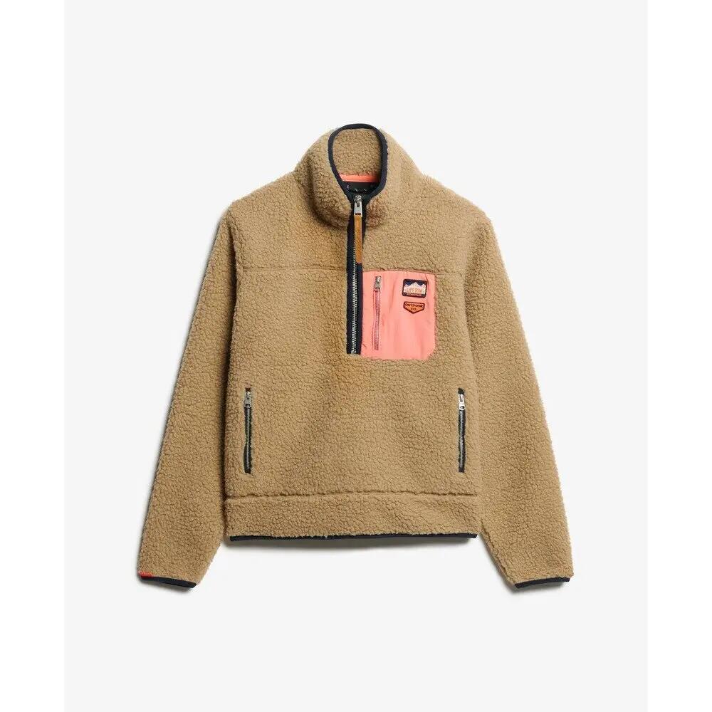 Polar z pół zamkiem dla kobiet Superdry Vintage