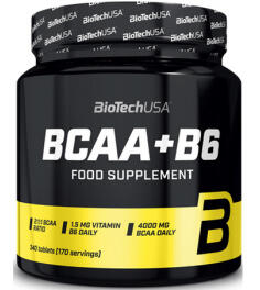 BCAA z B6 - 340 tabletek Biotech USA