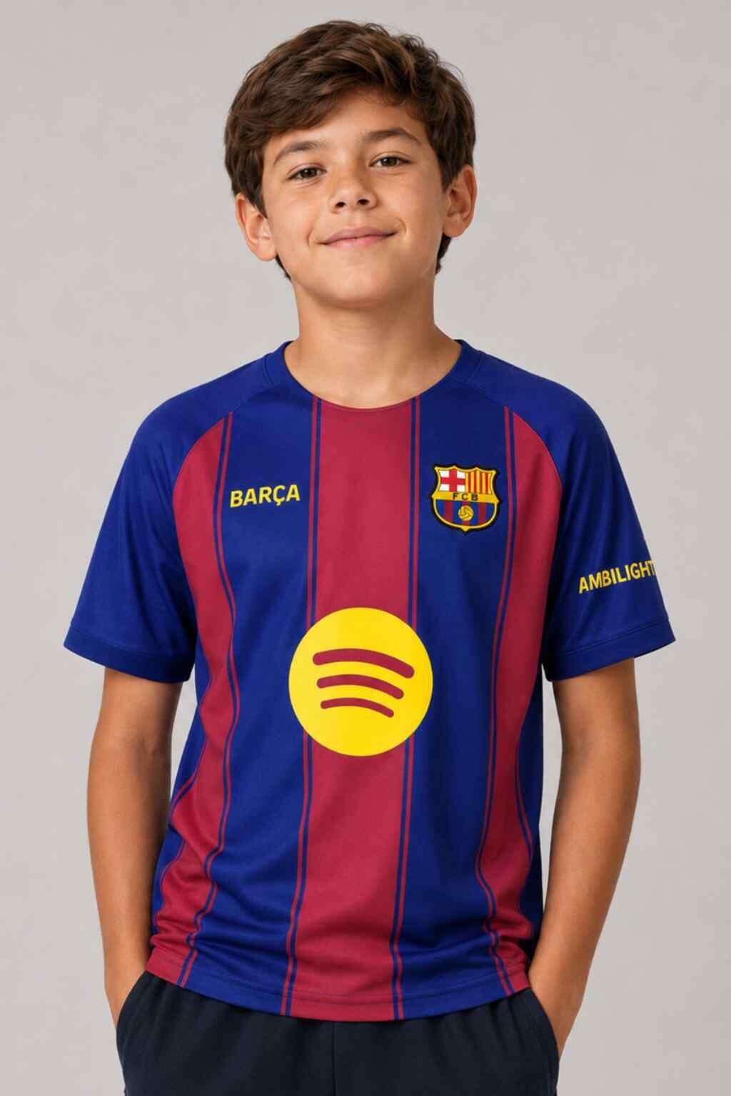 Koszulka domowa FC Barcelona 25/26 dla dzieci
