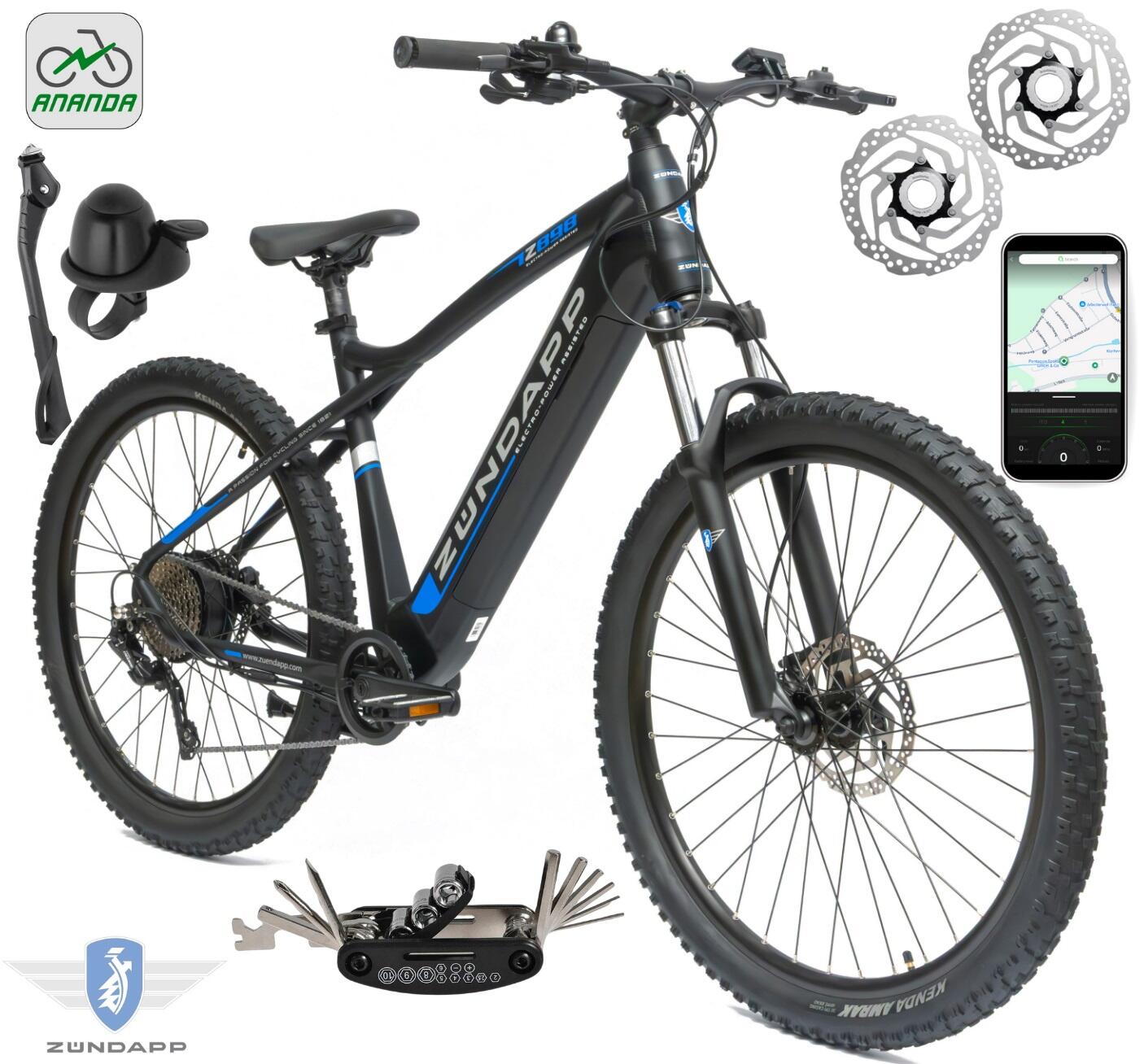 Rower Elektryczny Górski MTB Zündapp Z898 Koła 27,5