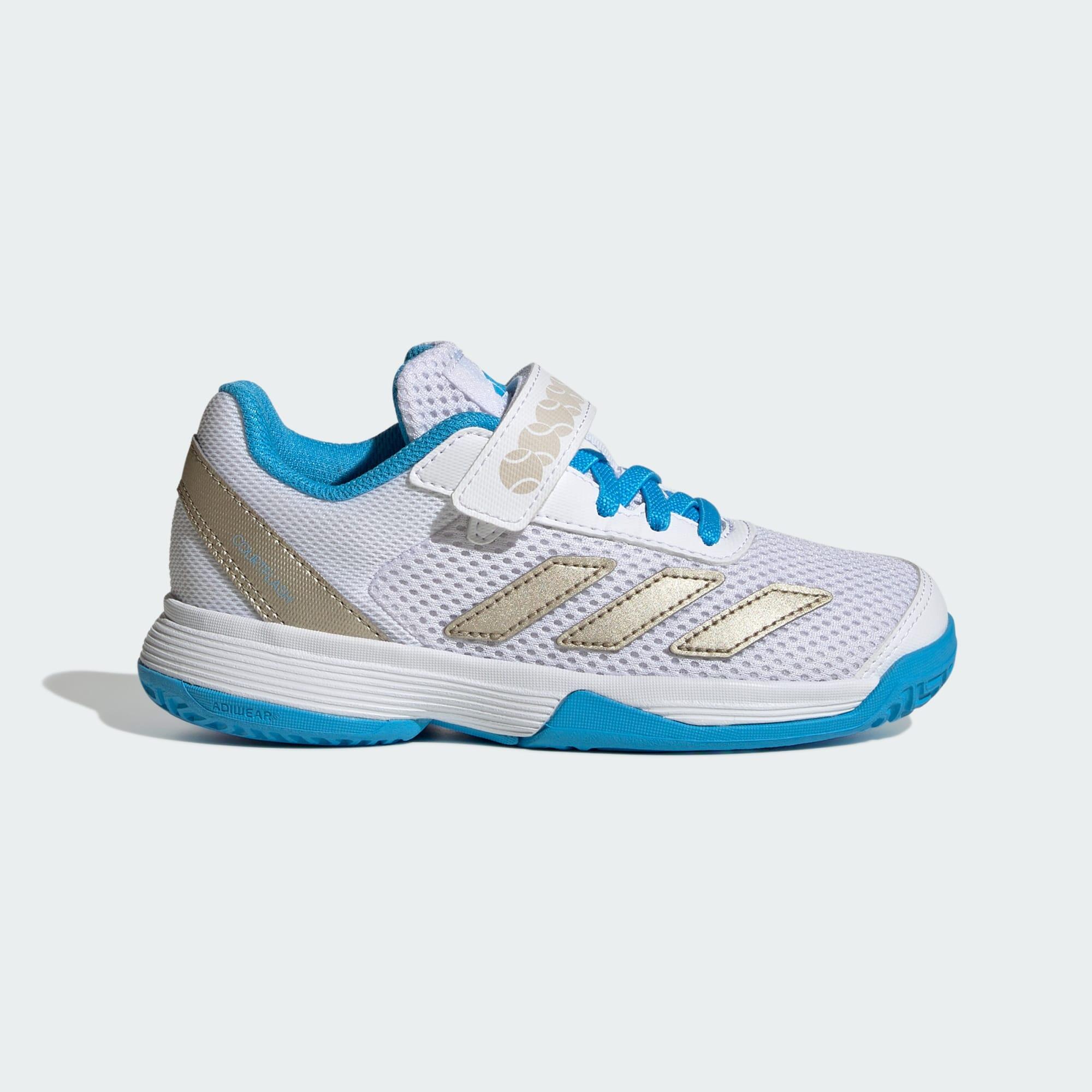 Tenisowe buty z paskami na rzepy dla dzieci Courtflash