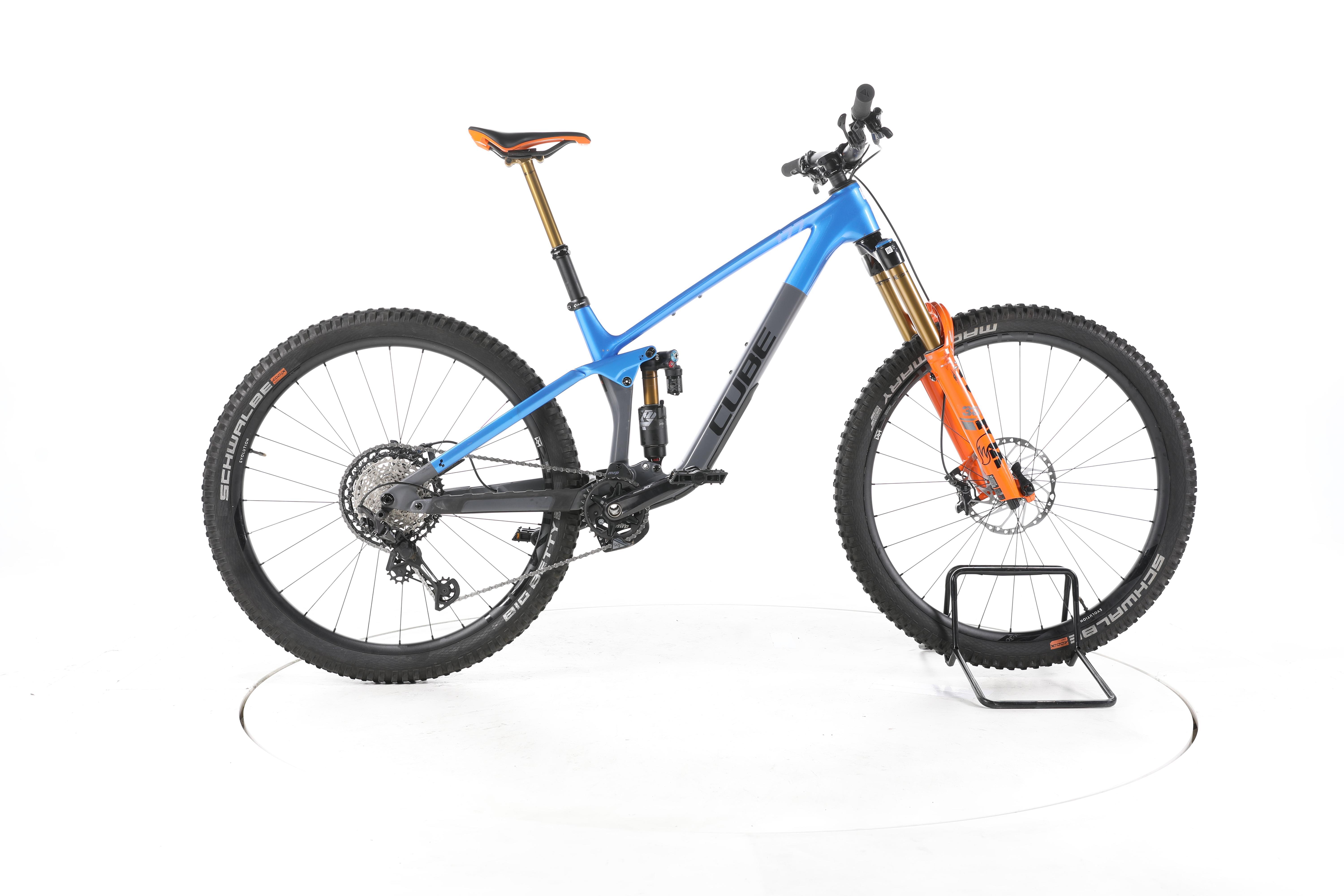 Second Life - Cube Stereo ONE77 C:68X SLX Fahrrad Fully - Bardzo dobry stan