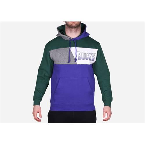 Bluza sportowa męska Mitchell & Ness Milwaukee Bucks