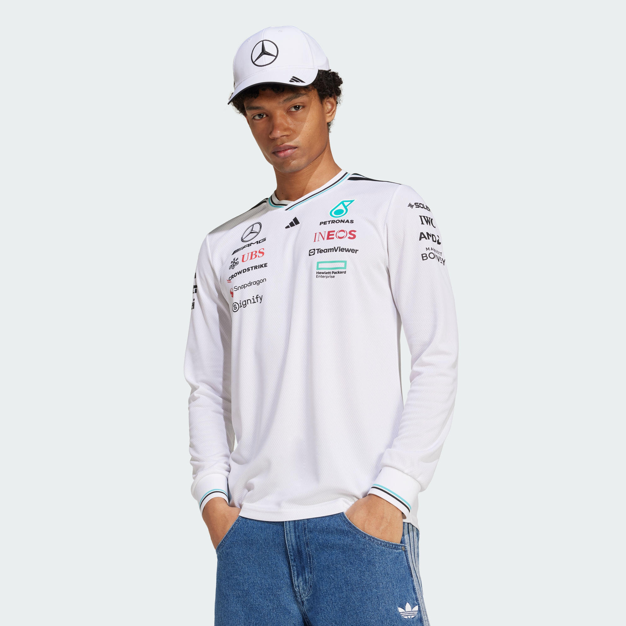 ORYGINALNA KOSZULKA Z DŁUGIM RĘKAWEM MERCEDES - AMG PETRONAS FORMULA ONE TEAM