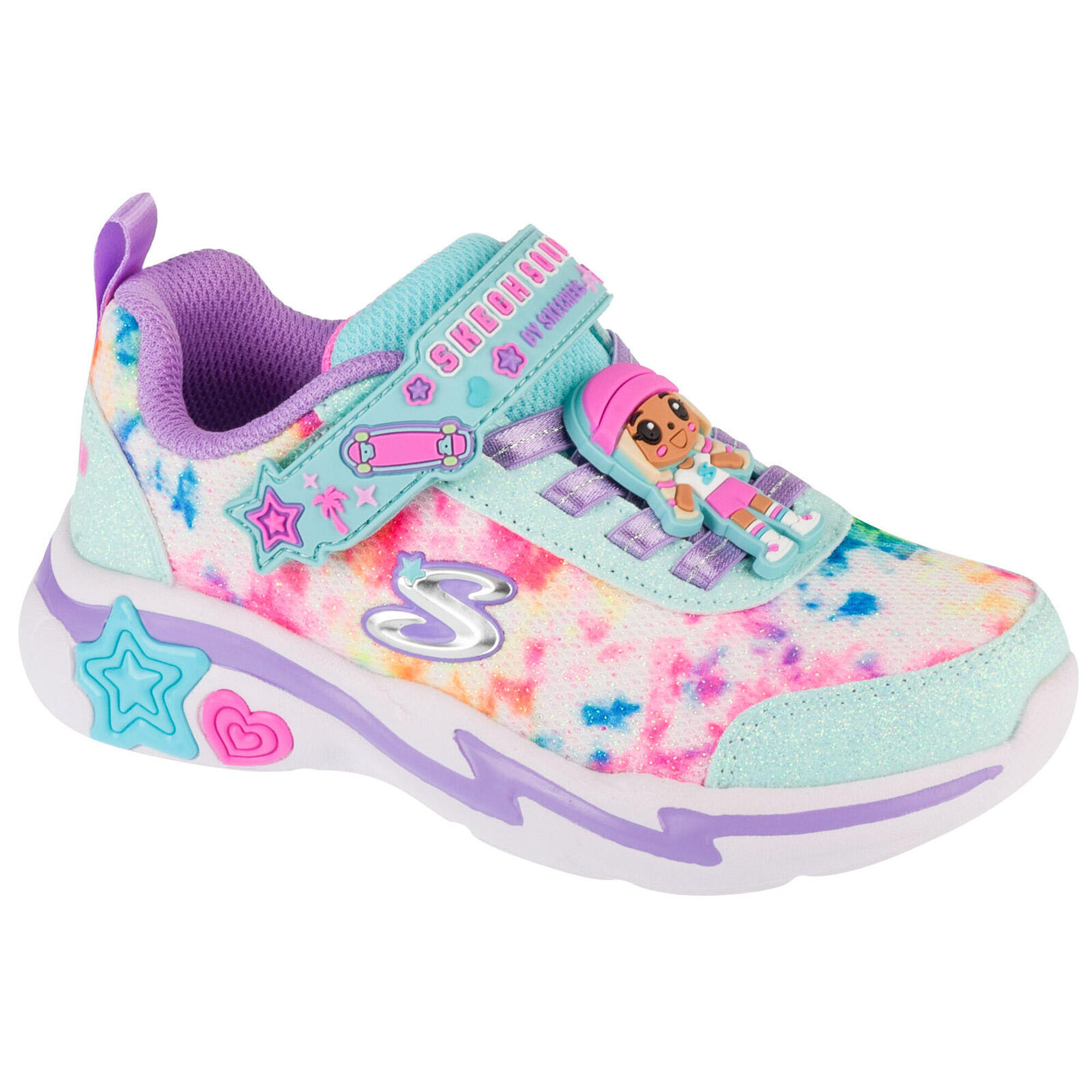 Buty sportowe Sneakersy dziewczęce  Snuggle Sneaks - Skech Squad