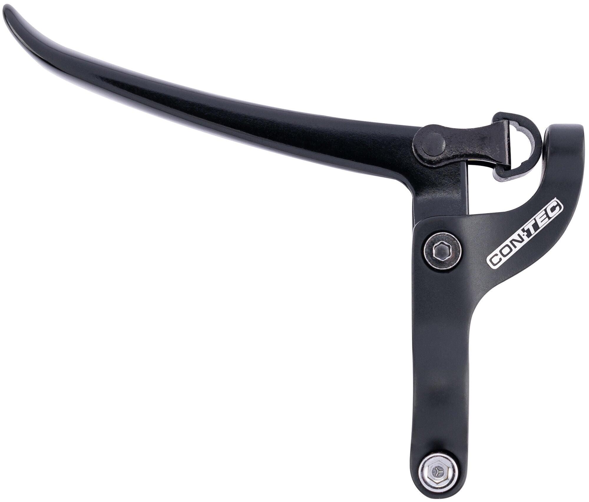 CONTEC dźwignia hamulca BL-US3F lewa aluminium 3-palce Ø22,2 mm czarny