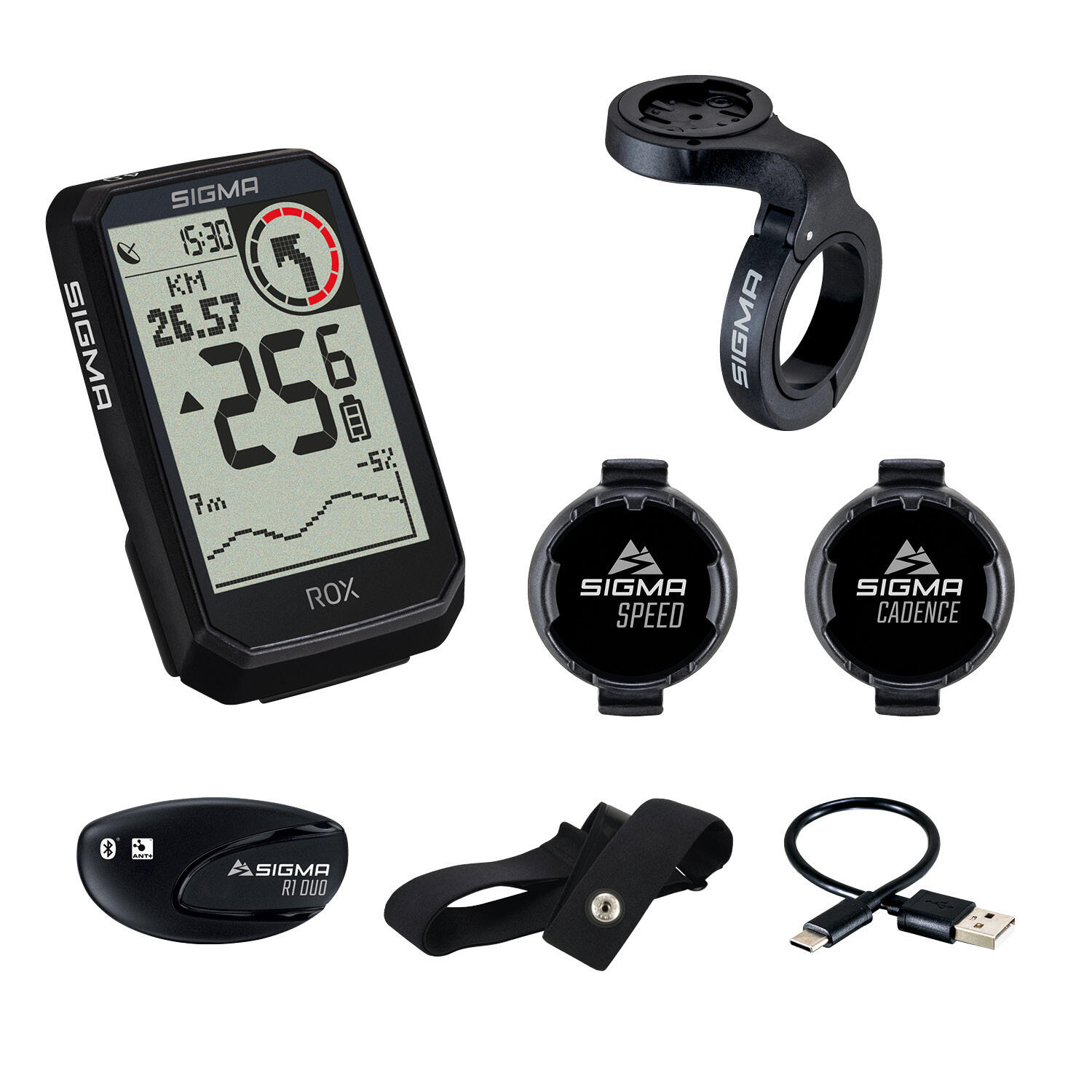 GPS z zestawem czujników Sigma Endurance Rox 4.0