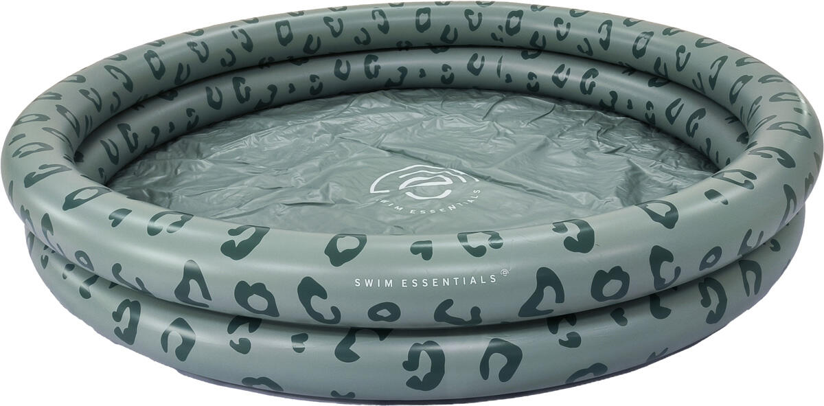 Basen dla dzieci Swim Essentials - Zielony - Lampart - Ø 100 cm