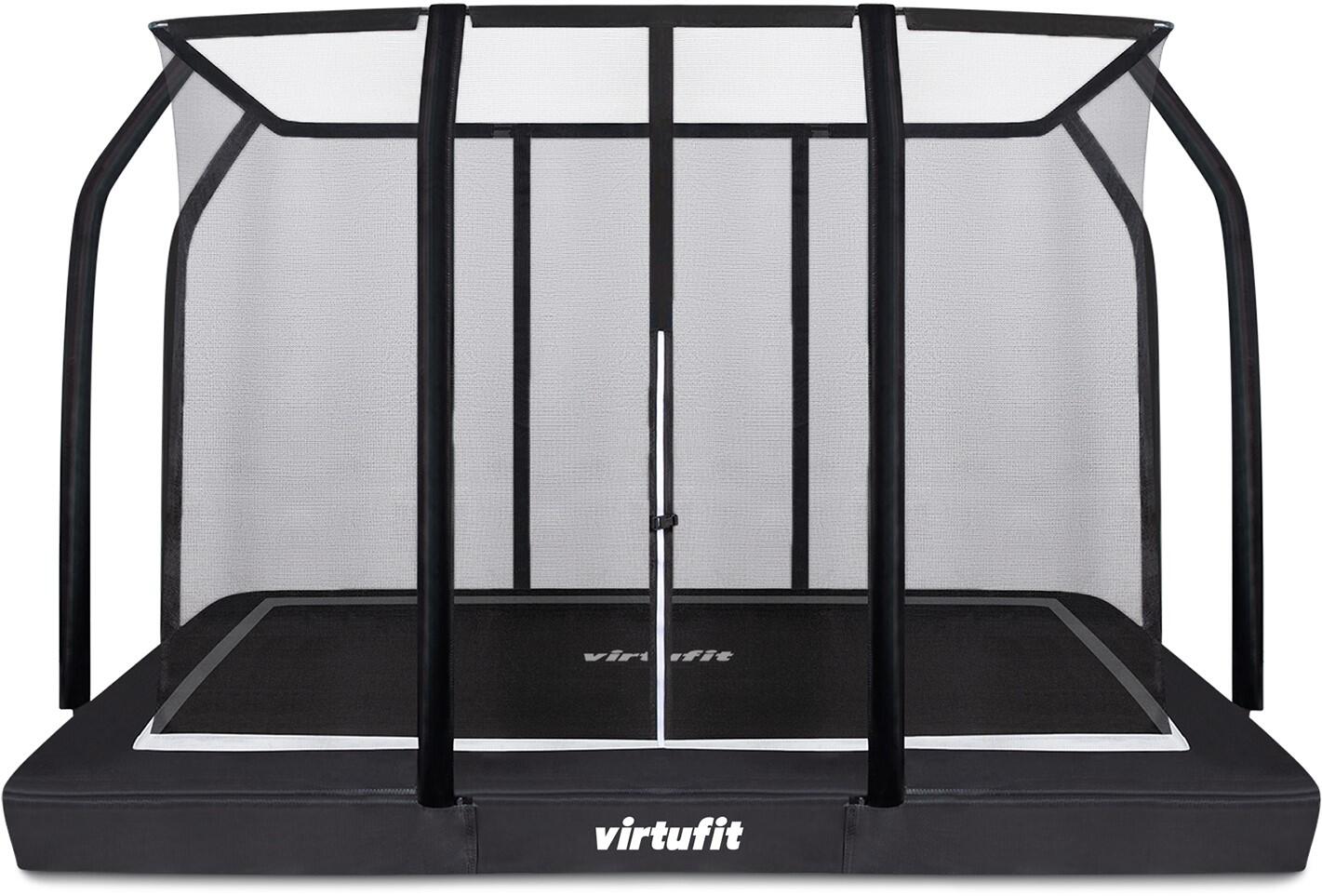 Trampolina do użytku naziemnego Premium - prostokątna - 213 x 305 cm