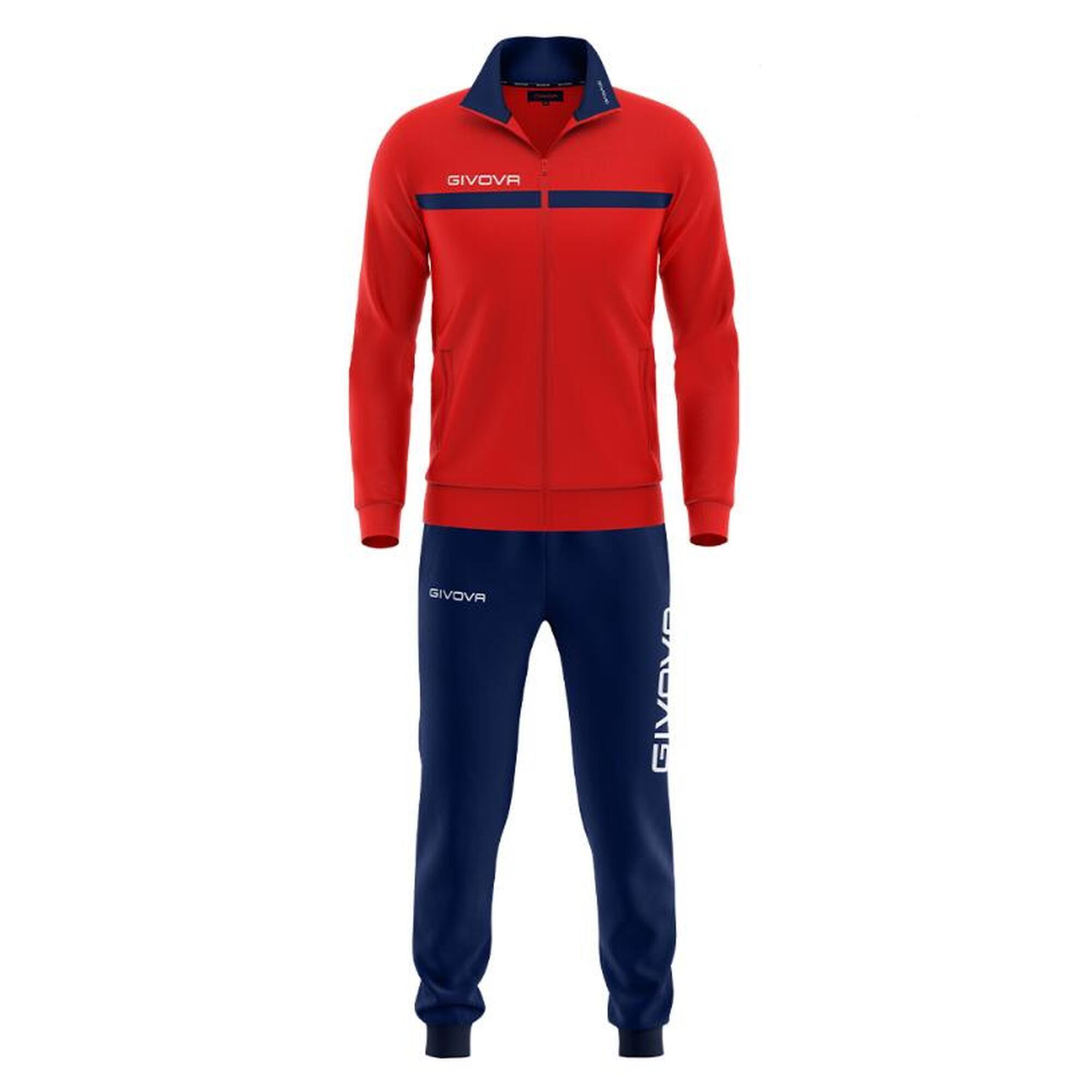 Dres Givova One Polarfleece z pełnym zamkiem 2XS