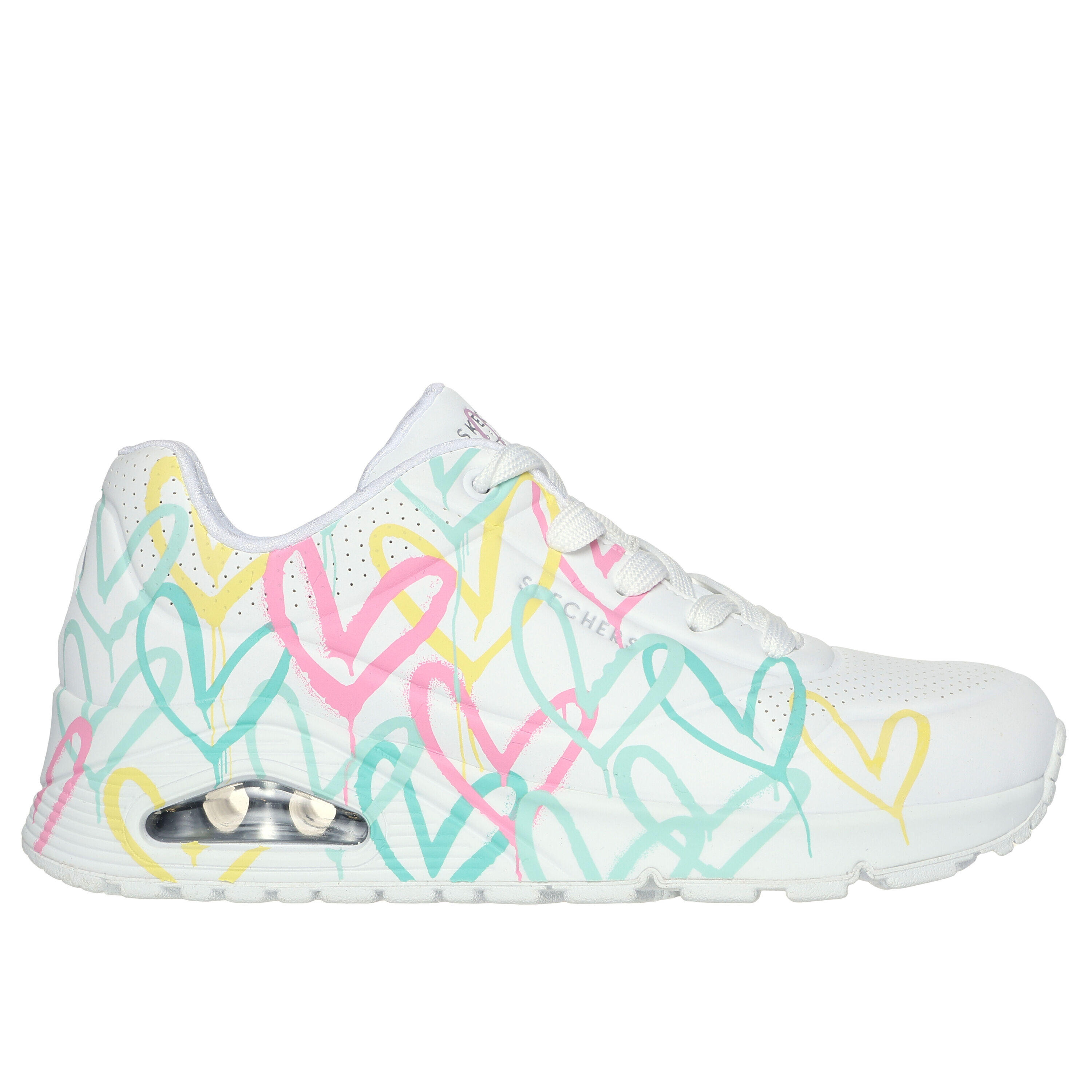 Sneakersy damskie Skechers JGoldcrown Uno-Highlight Love