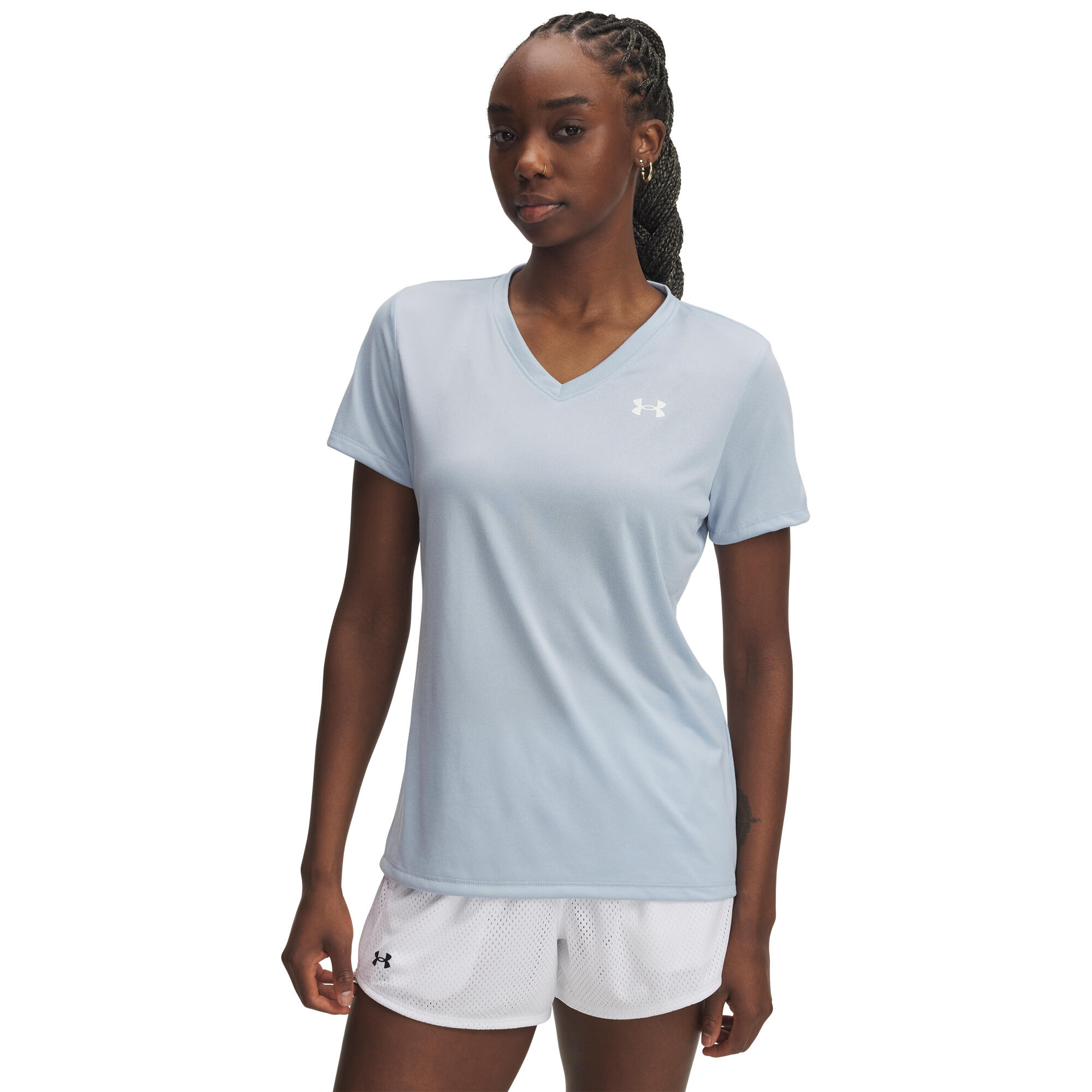 Damska koszulka sportowa Under Armour Tech z dekoltem V