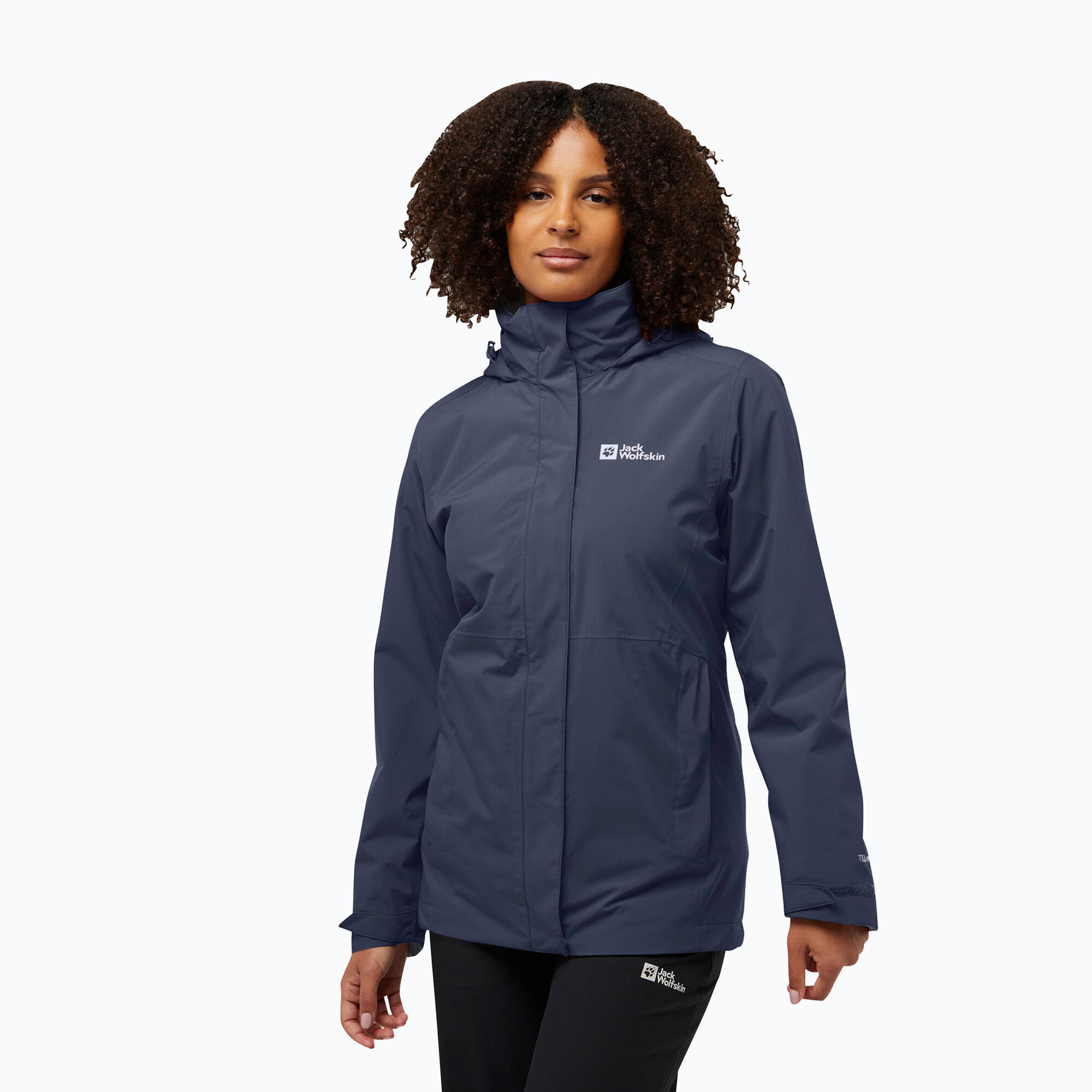 Kurtka 3w1 damska Jack Wolfskin Rotwand 3In1