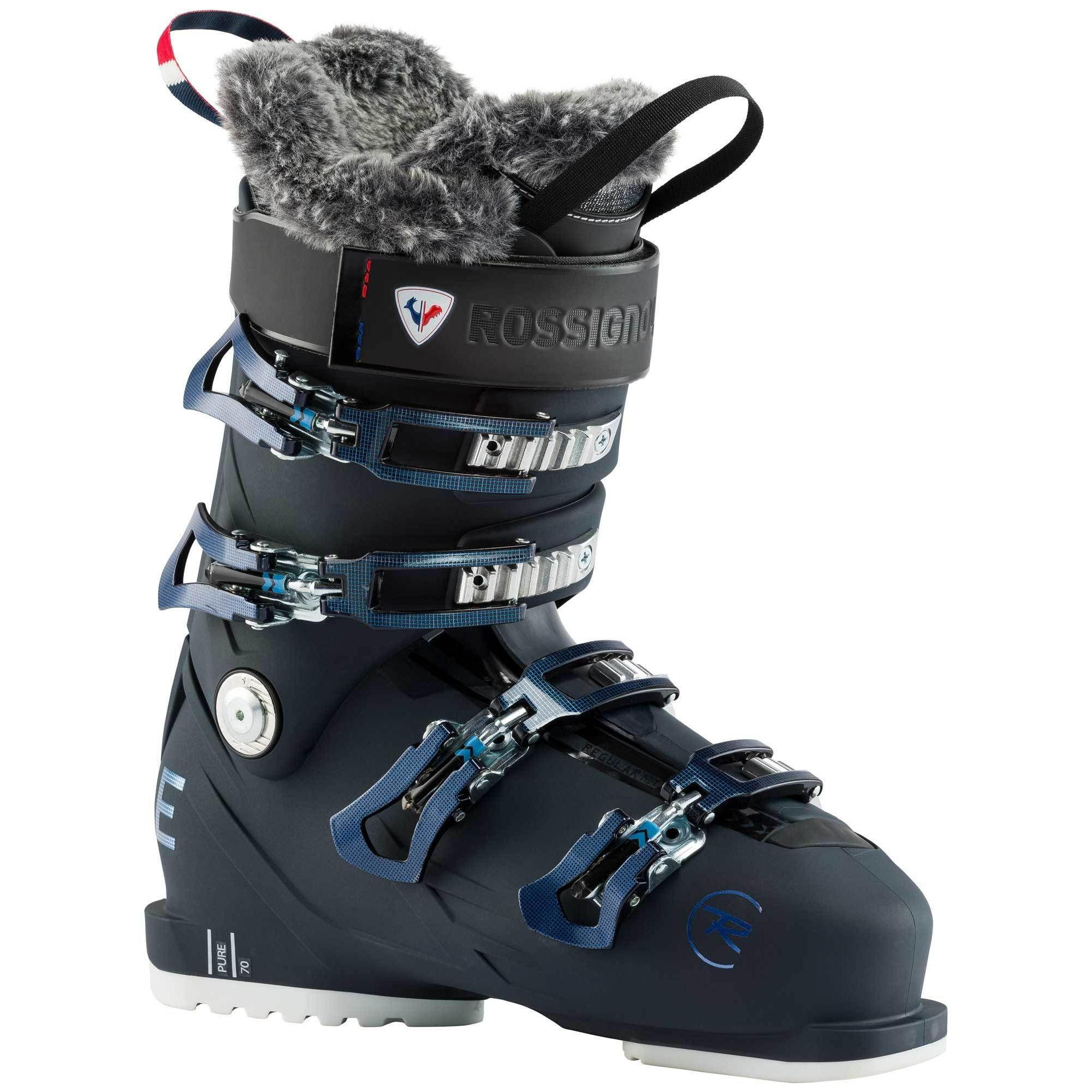 Buty narciarskie Rossignol Pure 70 - Niebiesko-czarny Damski
