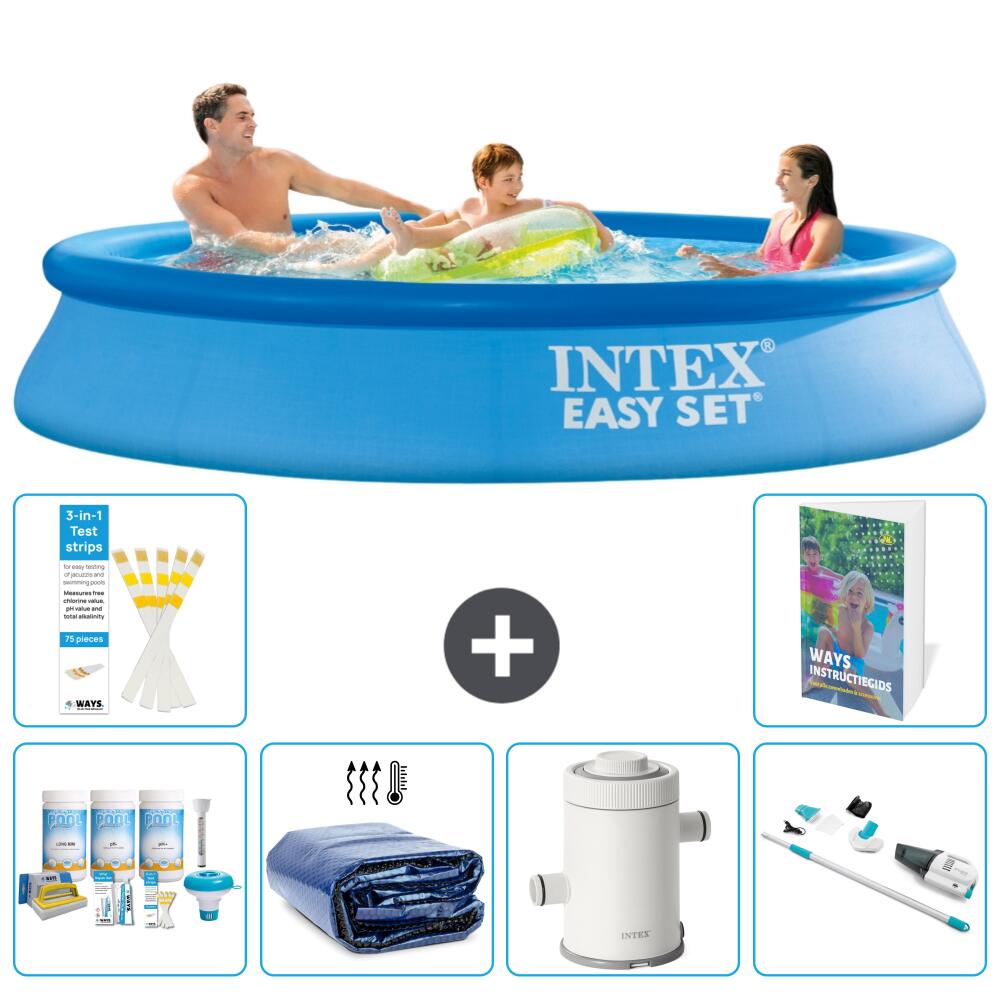 INTEX Basen Easy Set Okrągły - 305x61 cm - 7-częściowy S136